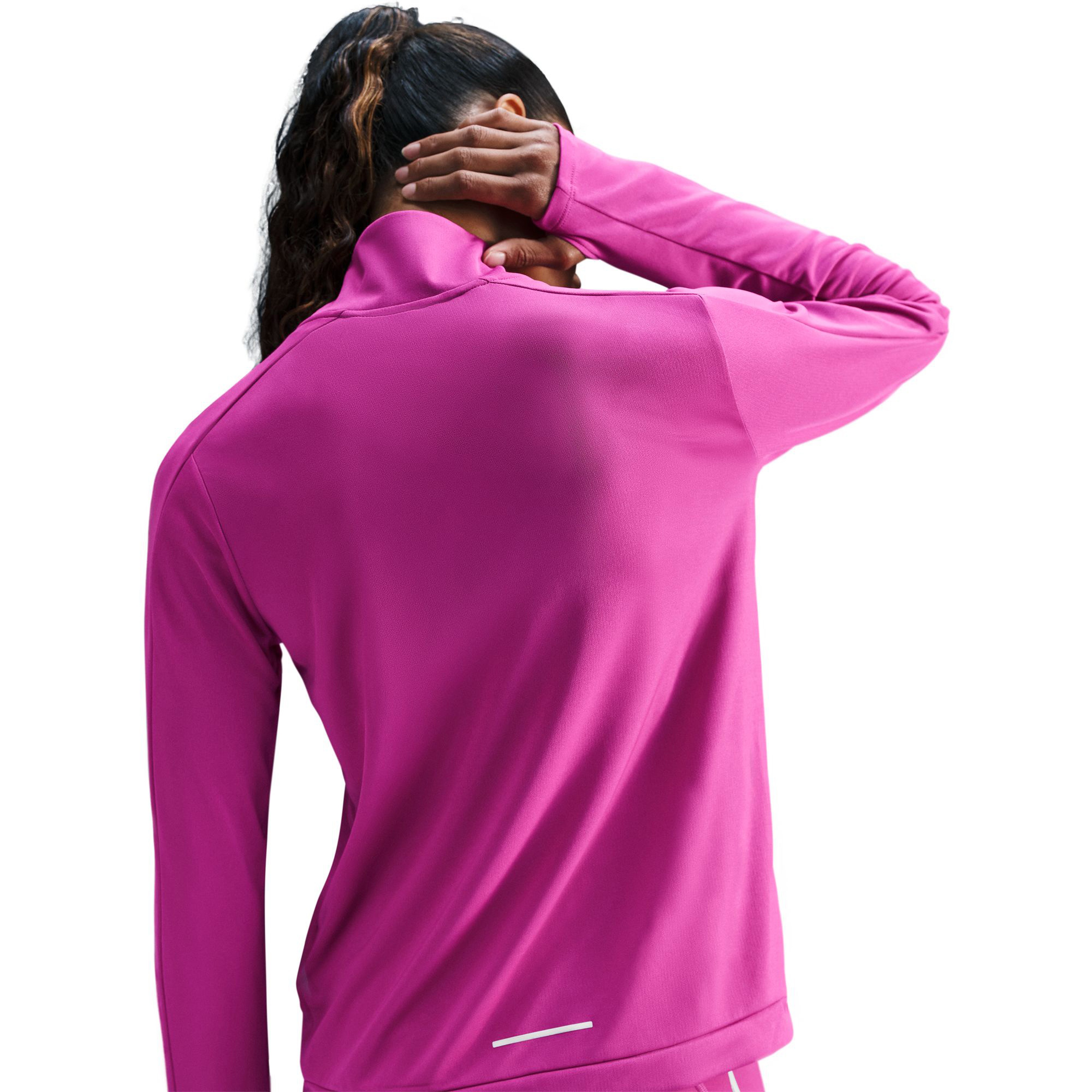 Nike Swoosh Hbr Hz Mid Kadın Mor Koşu Sweatshirt