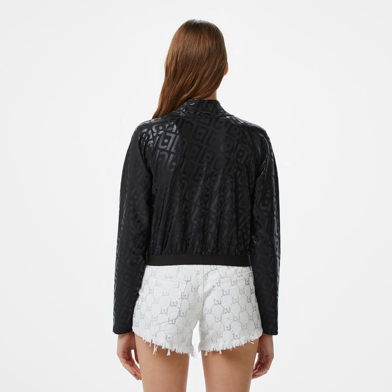 Liu Jo Kadın Siyah Sweatshirt