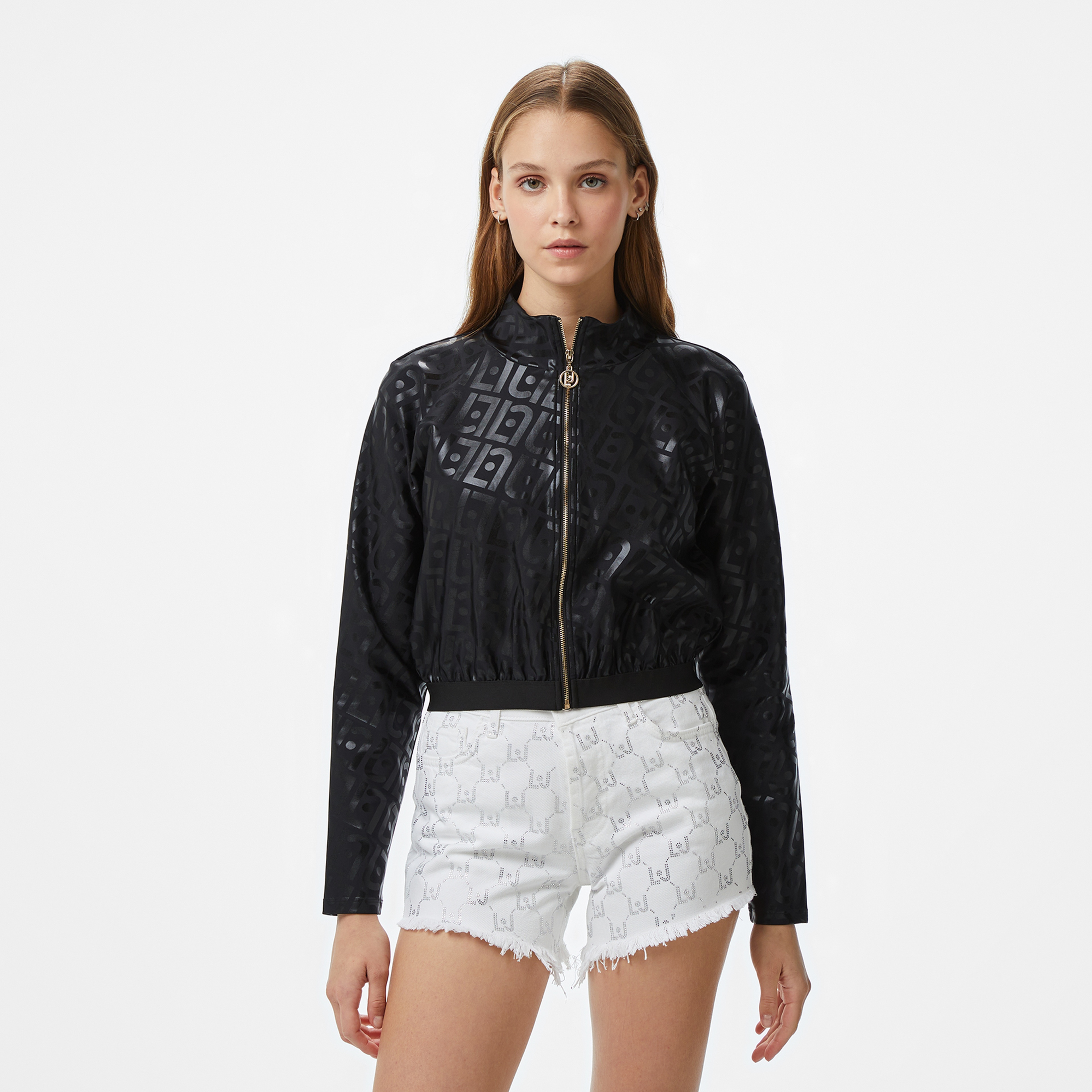 Liu Jo Kadın Siyah Sweatshirt