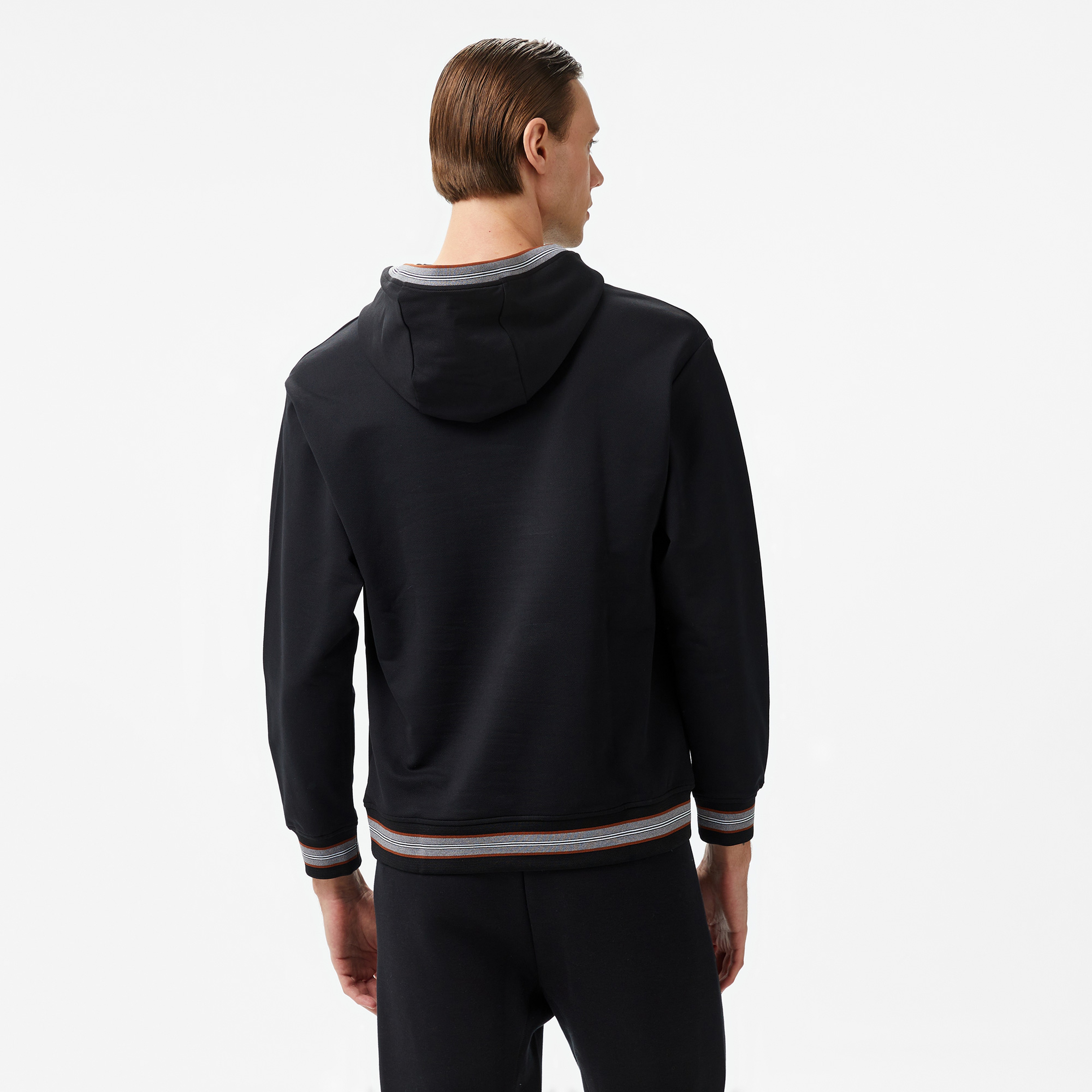 Sportempt St175 Erkek Siyah Hoodie