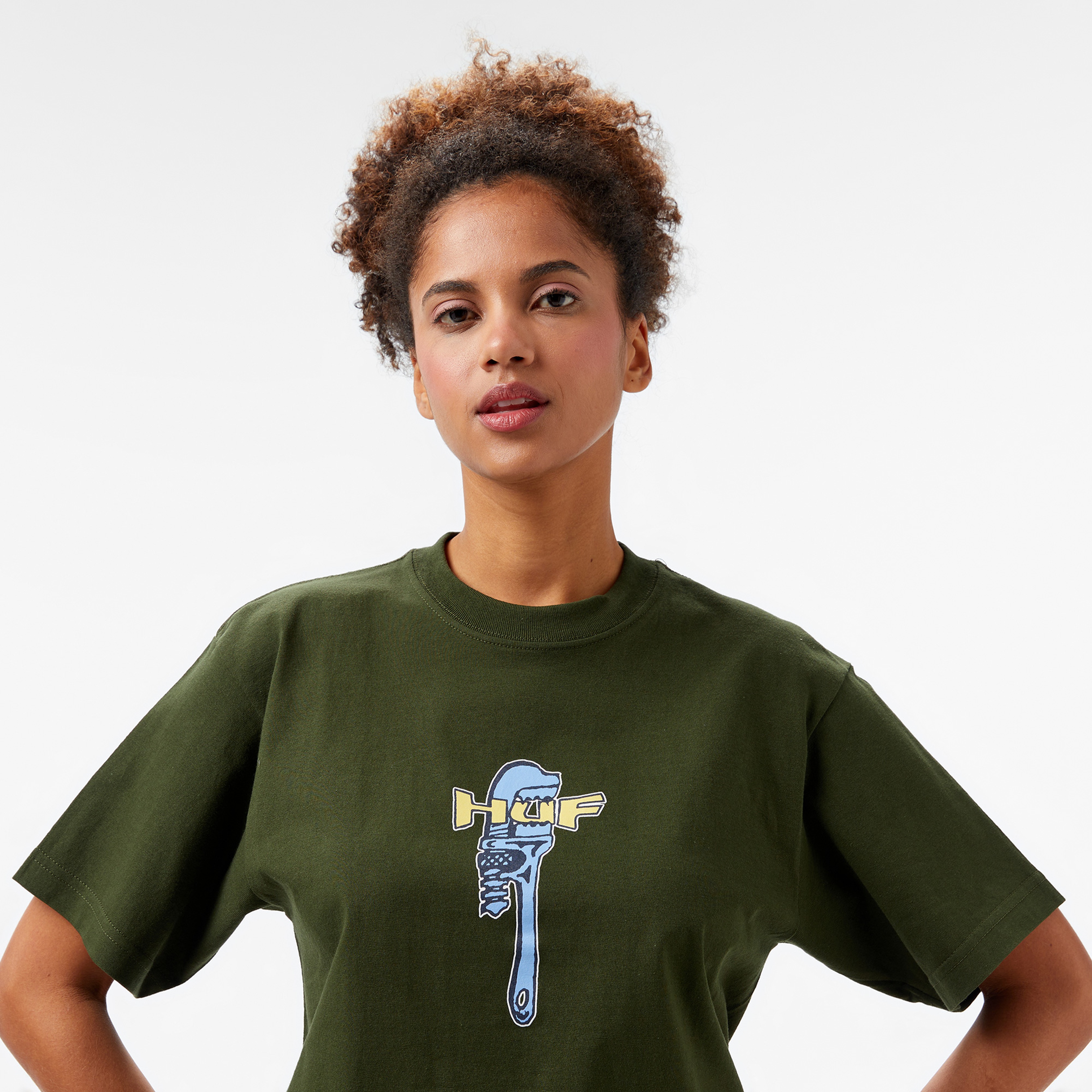 Huf Vise Erkek Yeşil T-Shirt