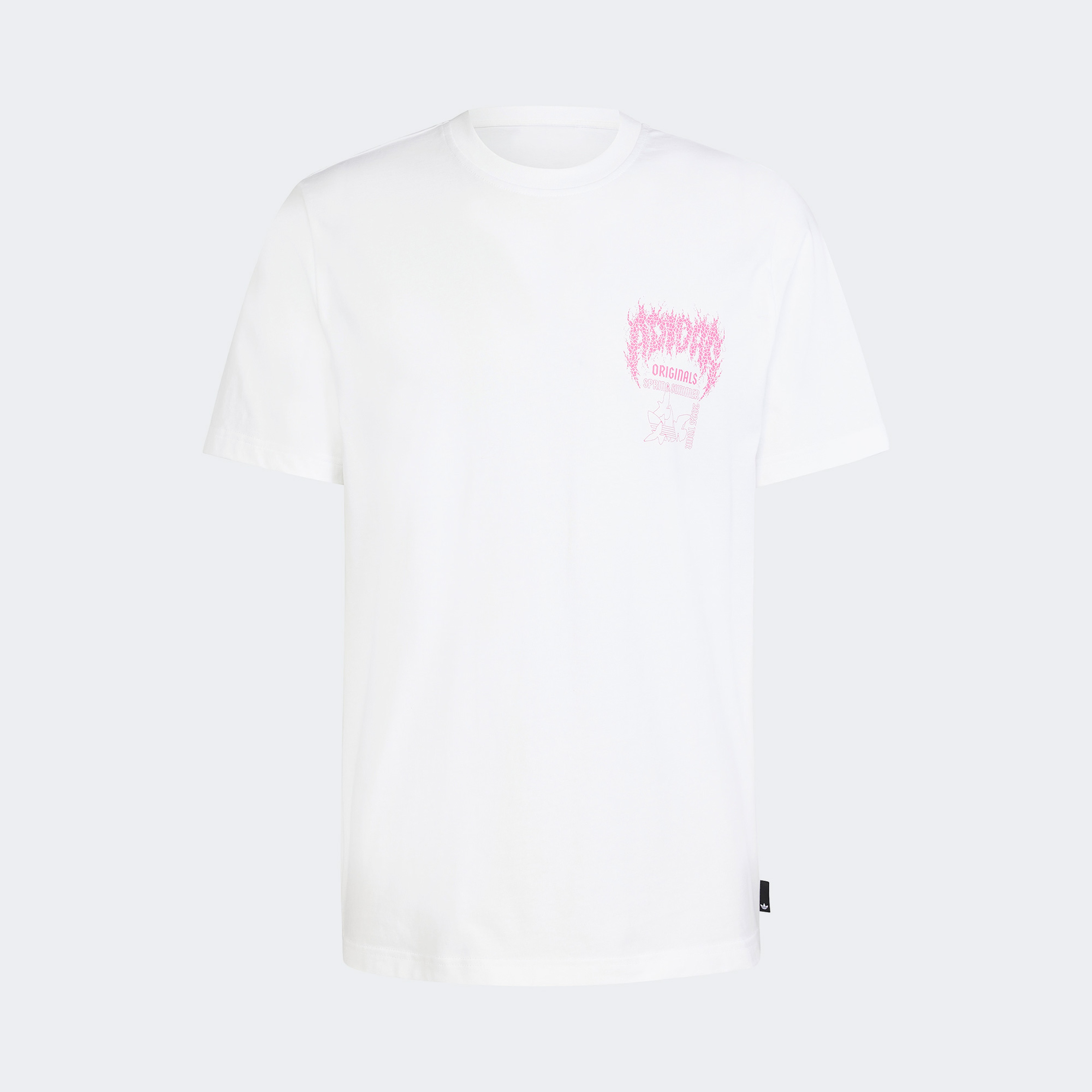 adidas Q12 Ts Death Erkek Beyaz T-Shirt