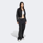 adidas Adicolor Denim Fermuarlı Kadın Siyah Eşofman Üstü