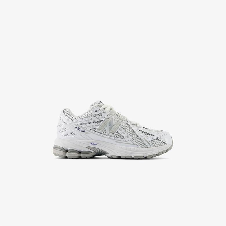 New Balance 1906 Çocuk Gri Beyaz Koşu Ayakkabısı