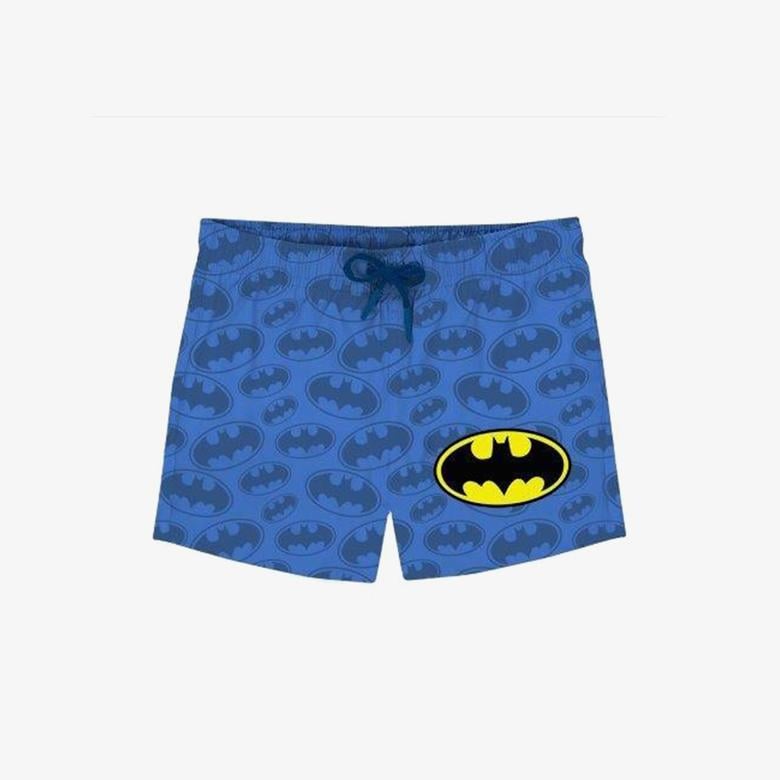 Slipstop Justice Batman Çocuk Renkli Deniz Şortu