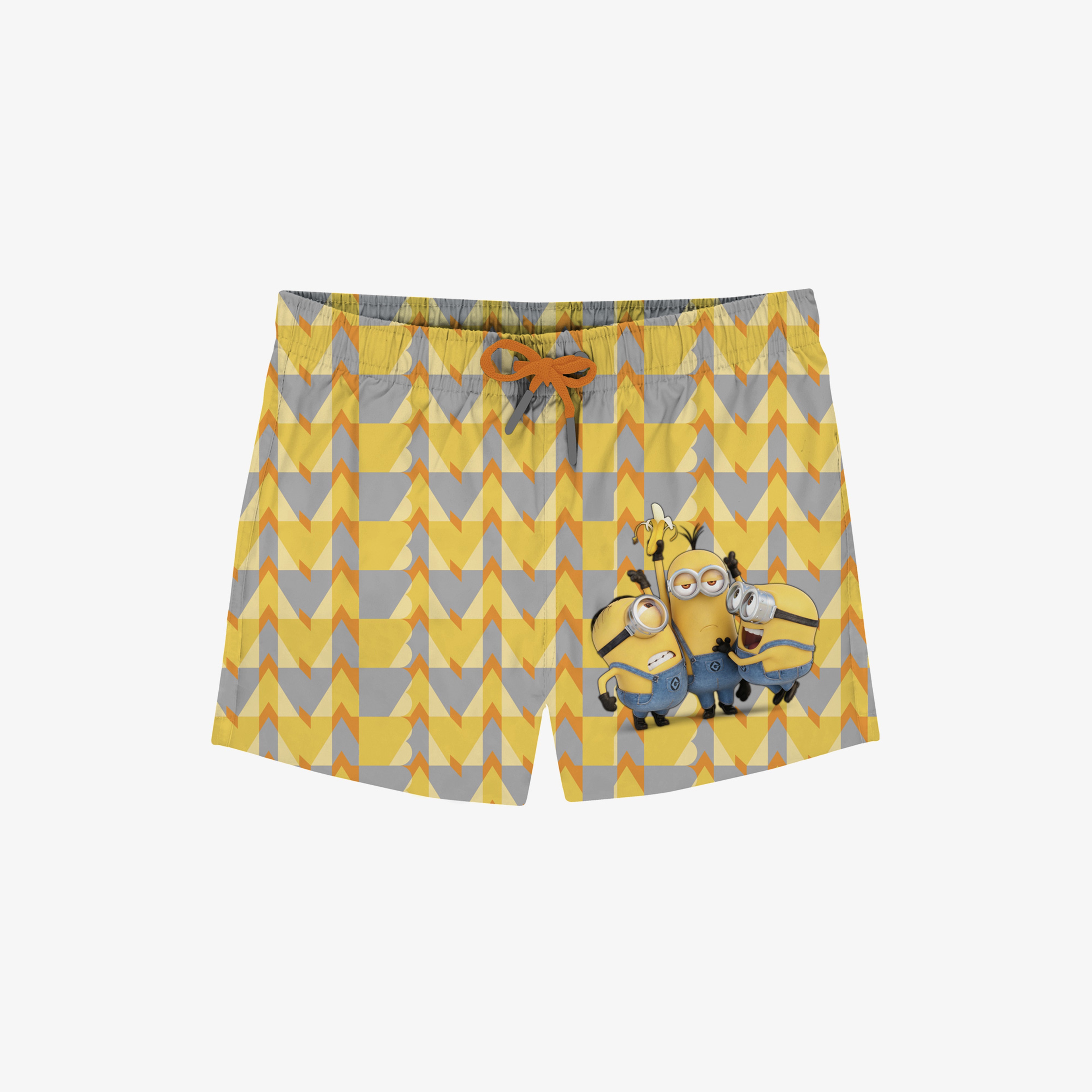 Slipstop Hope Minions Çocuk Renkli Deniz Şortu