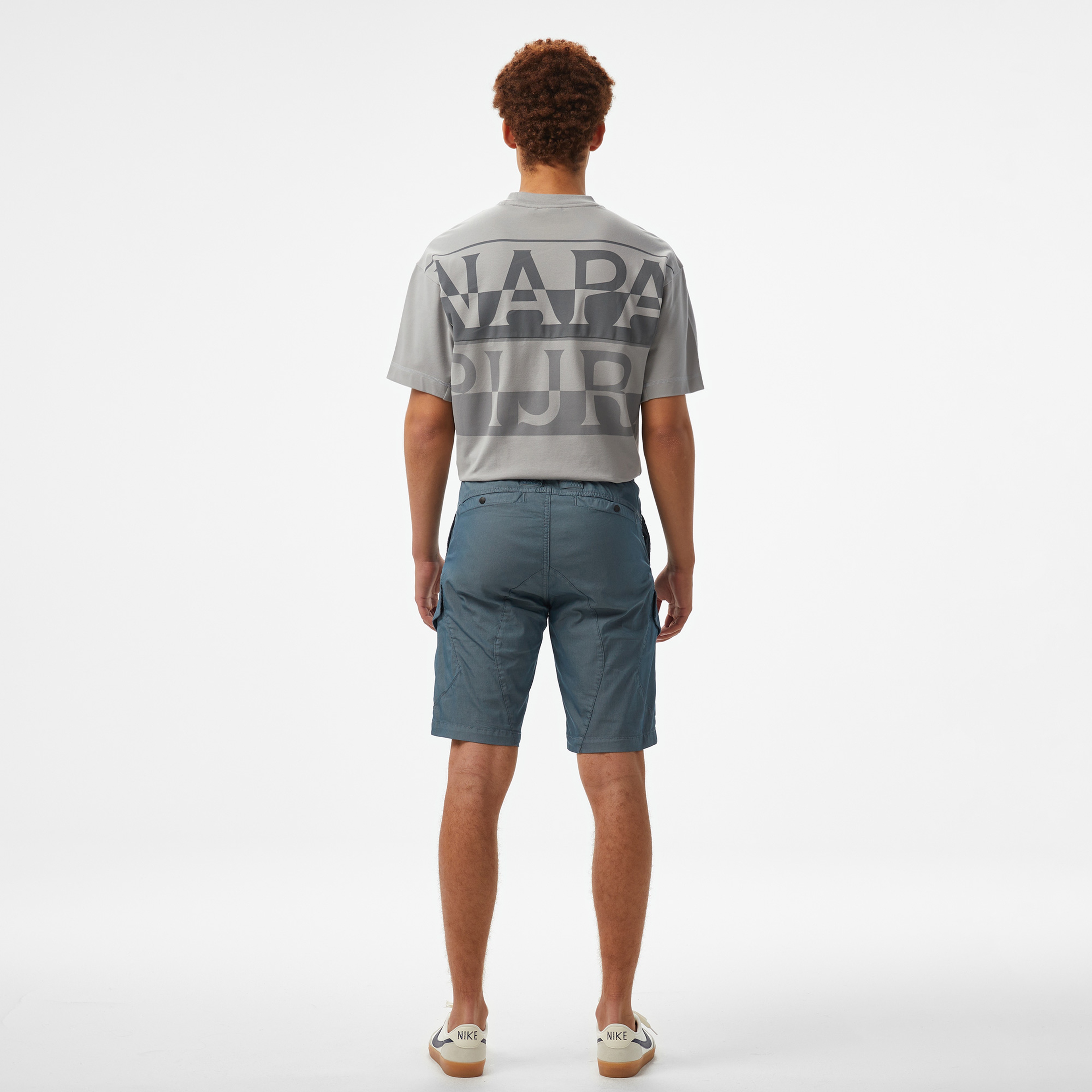 Napapijri  N-Senio Erkek Gri Deniz Şortu