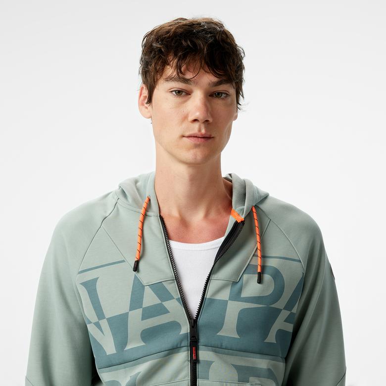 Napapijri  B-Anghiari Fzh Erkek Yeşil Sweatshirt