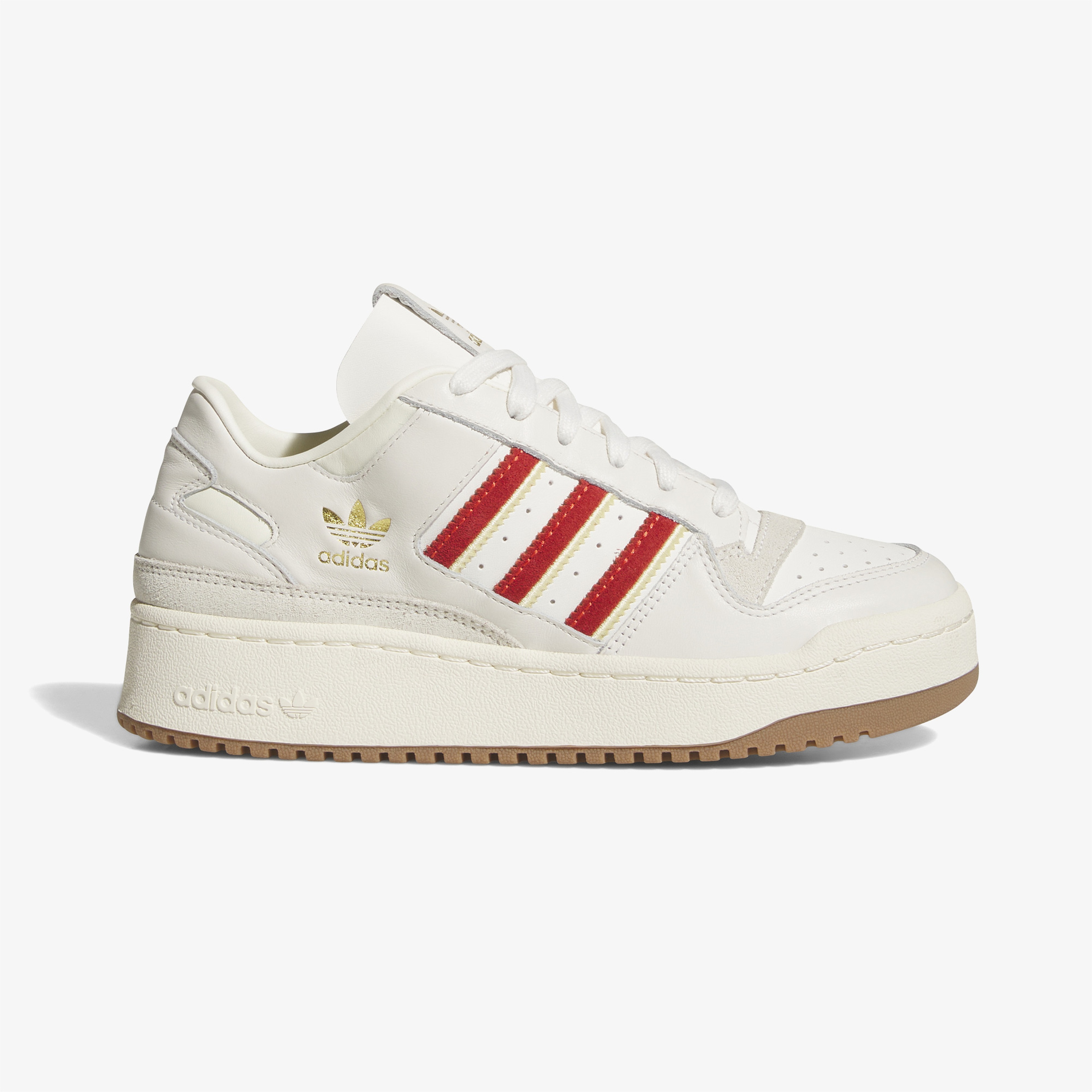 adidas Forum Bold Stripes Kadın Beyaz Sneaker