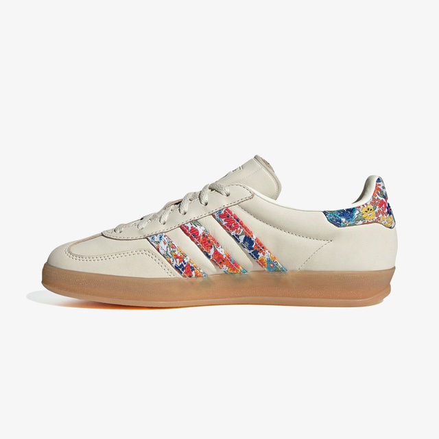Adidas adidas Beyaz Gazelle Indoor X Liberty London Kadın Krem Spor Ayakkabı Sneaker | Occasion Beyaz - 5. görsel