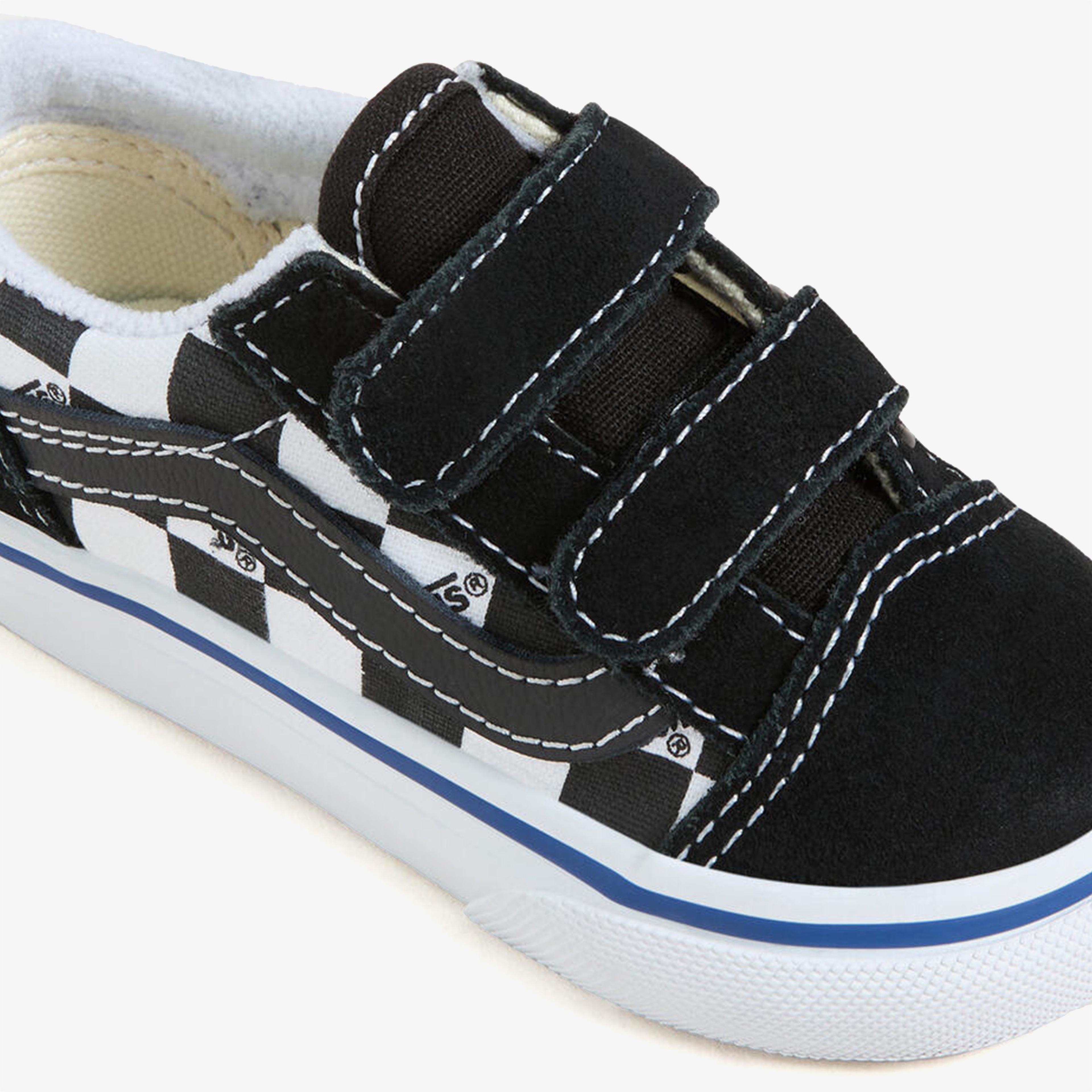 Vans Old Skool V Bebek Siyah Sneaker