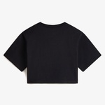 Vans W Salton Relax Crop Ss Kadın Siyah T-Shirt
