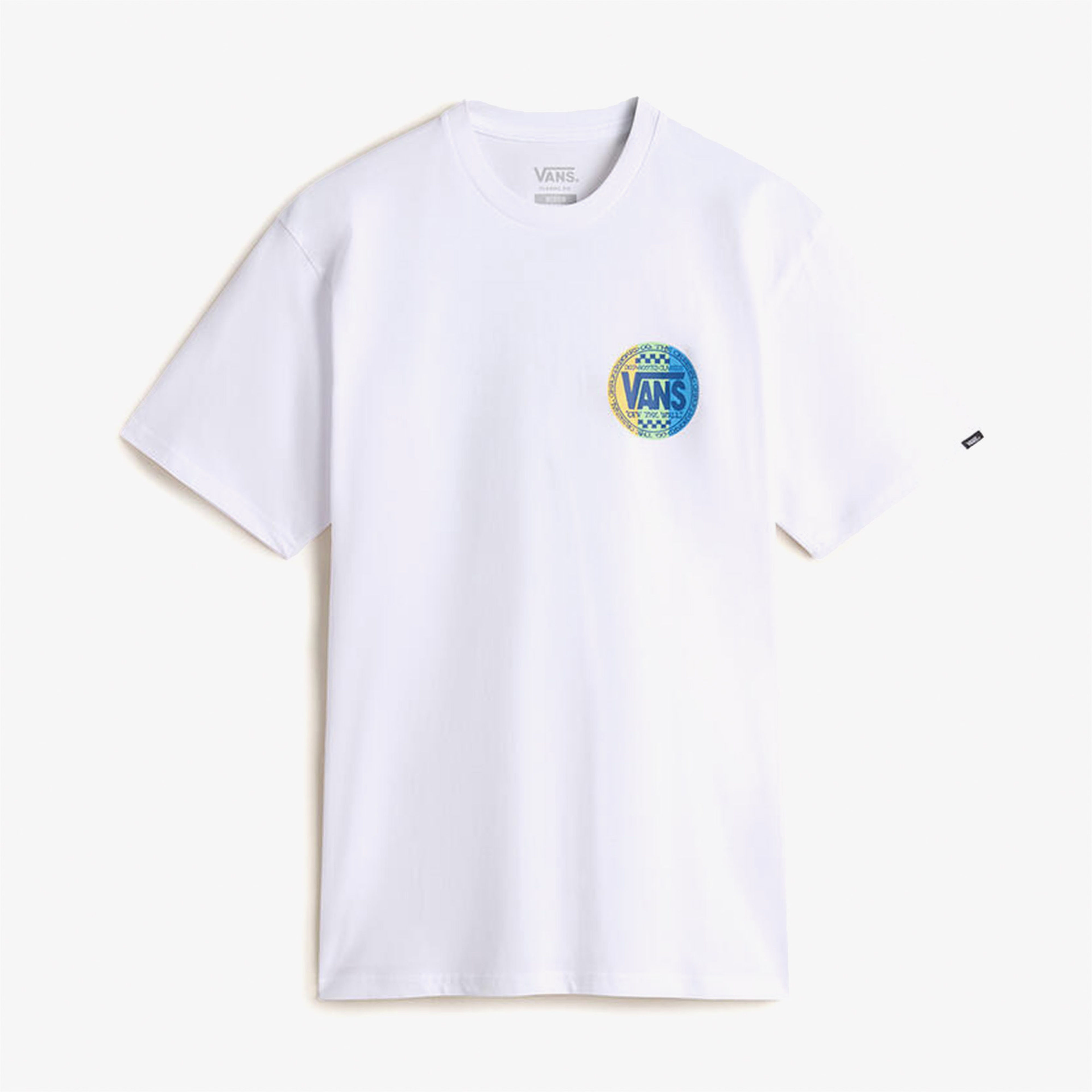 Vans Retro Co Ss Erkek Beyaz T-Shirt