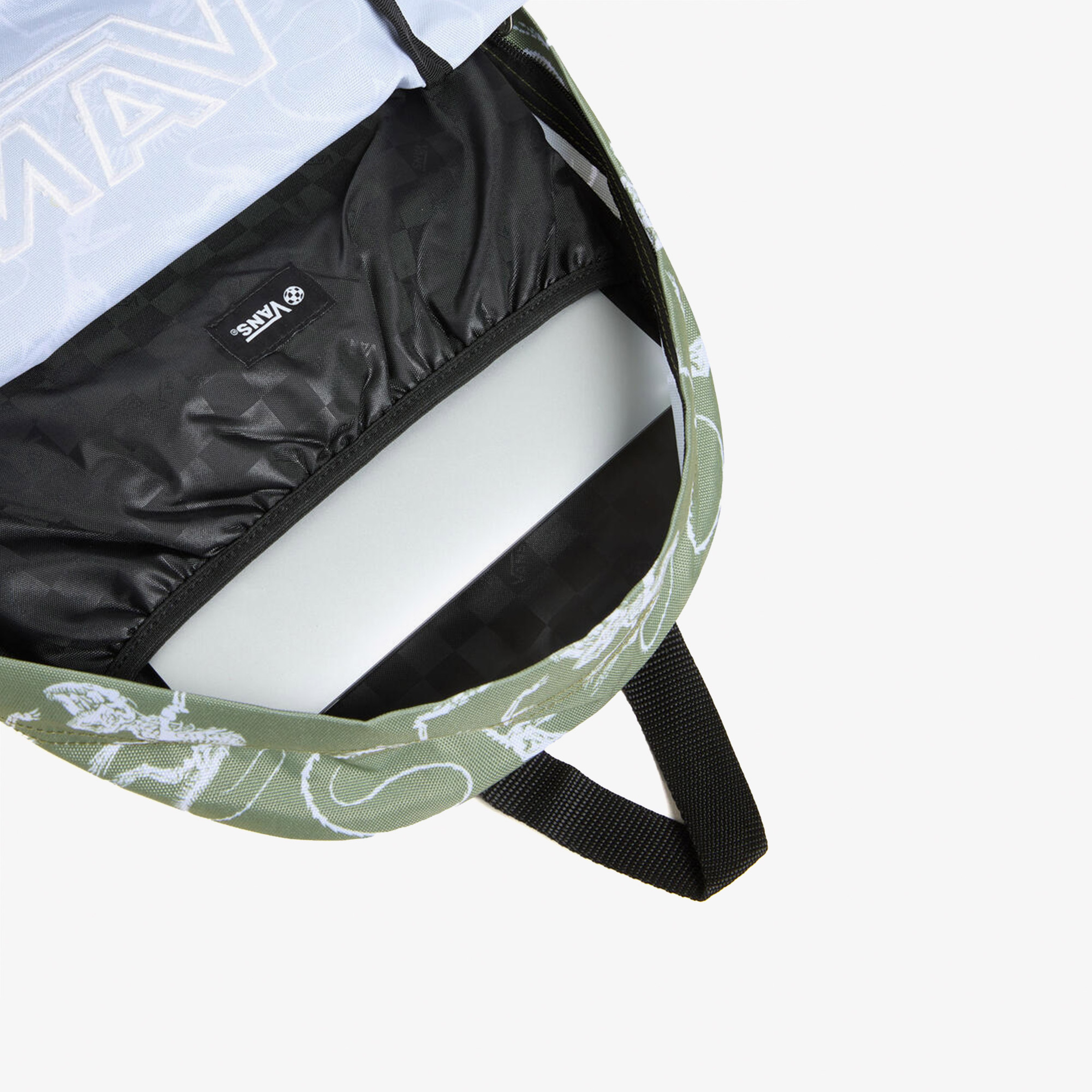 Vans Old Skool Grom Çocuk Yeşil Sırt Çantası