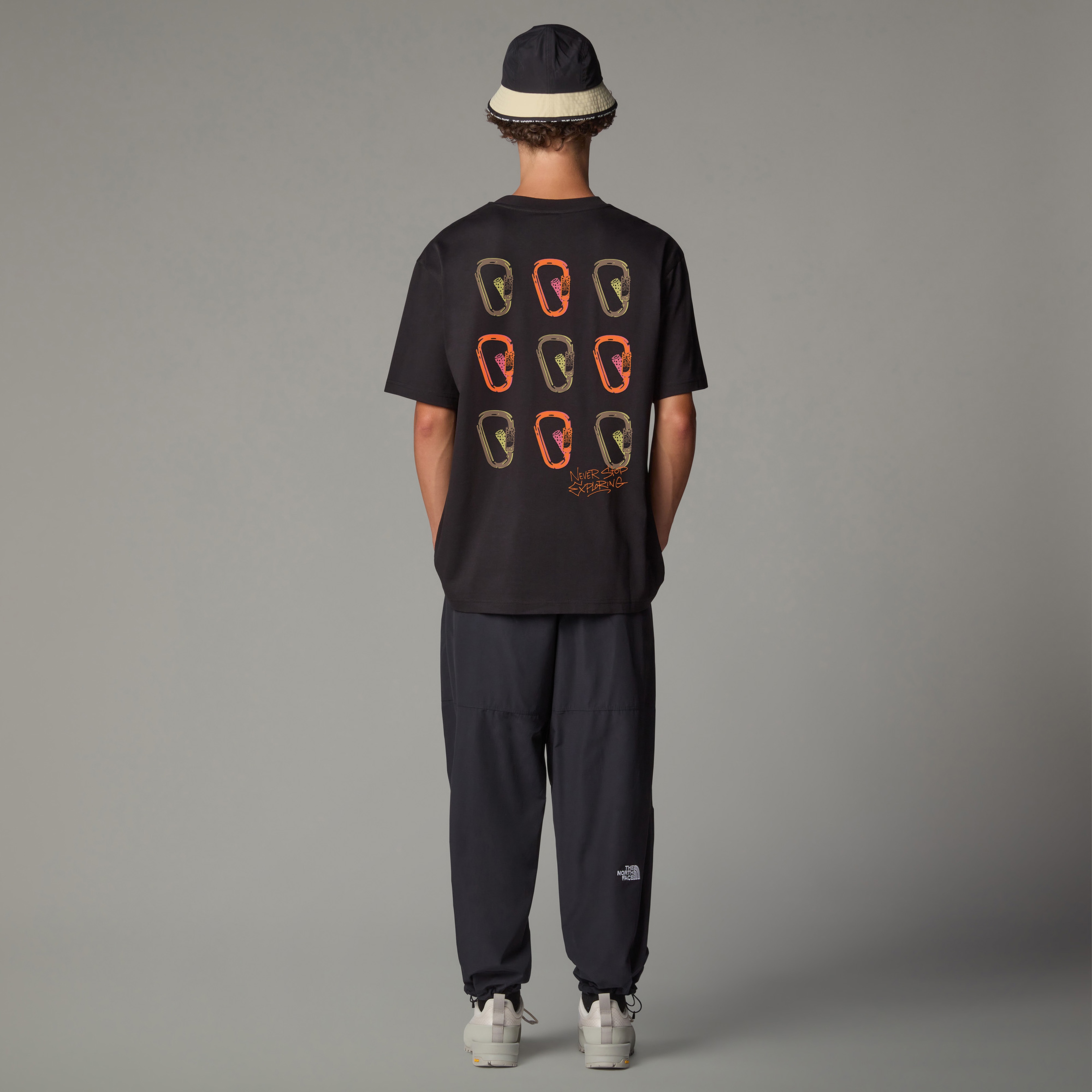 The North Face Oversızed Erkek Siyah T-Shirt