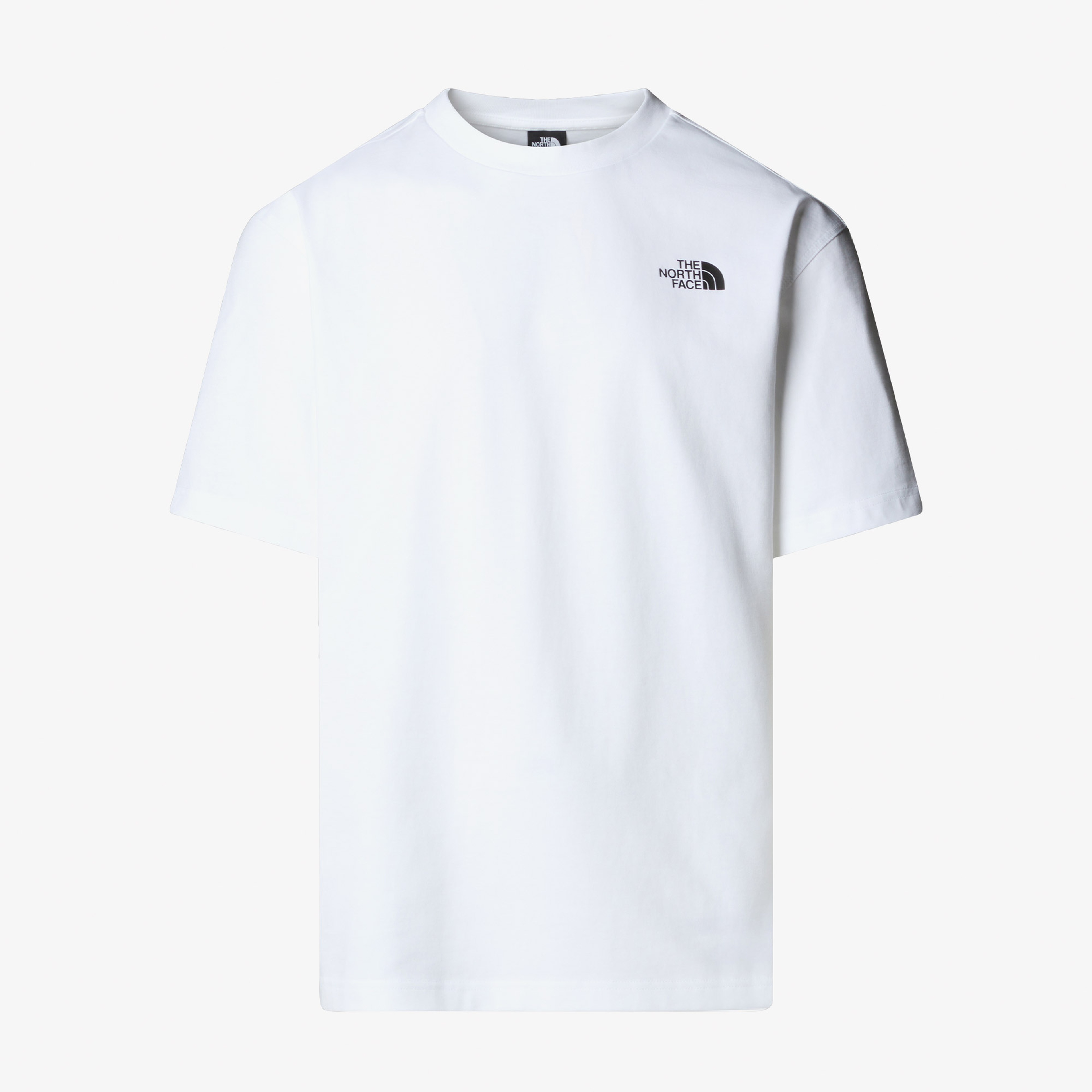 The North Face Oversized Erkek Beyaz T-Shirt