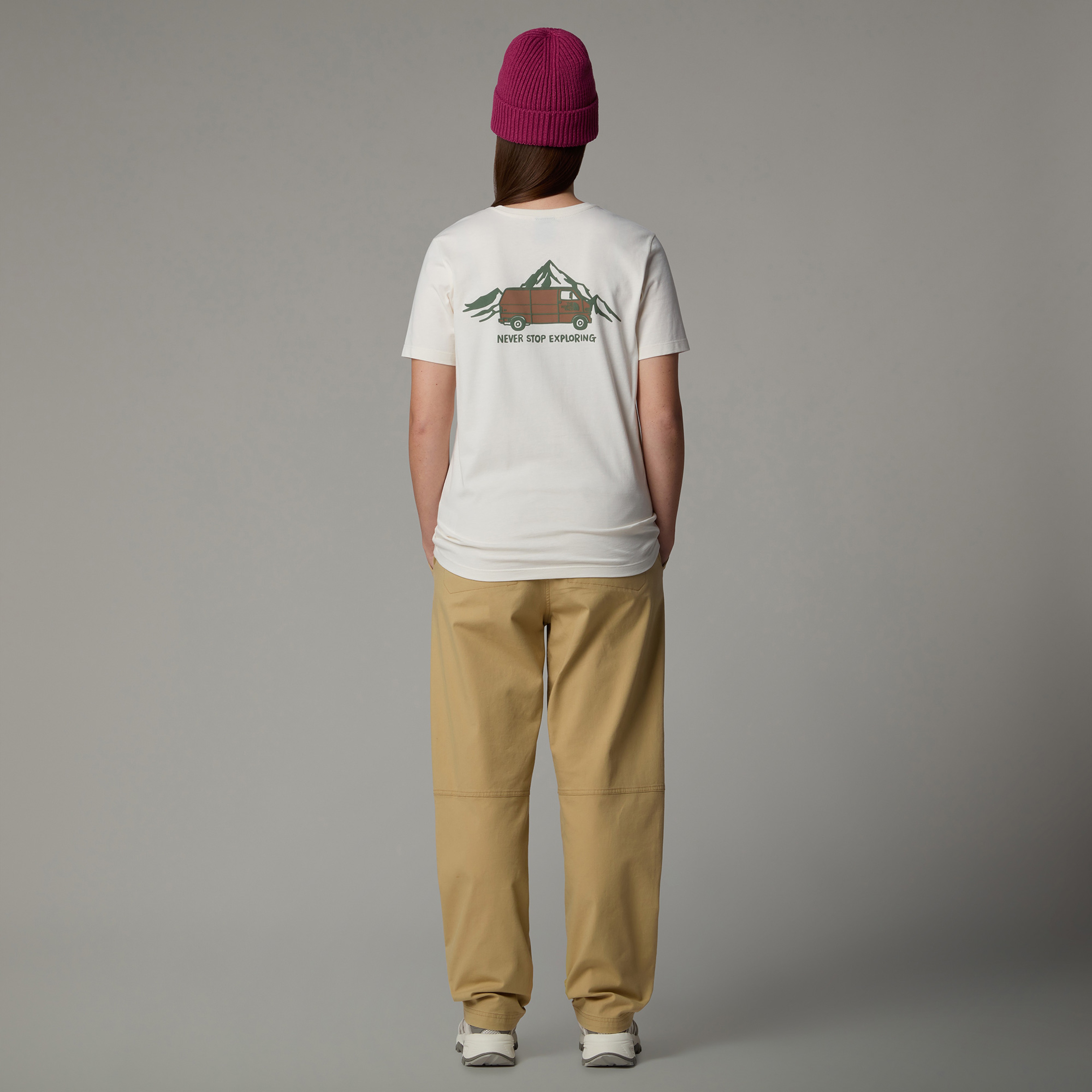 The North Face Outdoor Kadın Beyaz T-Shirt