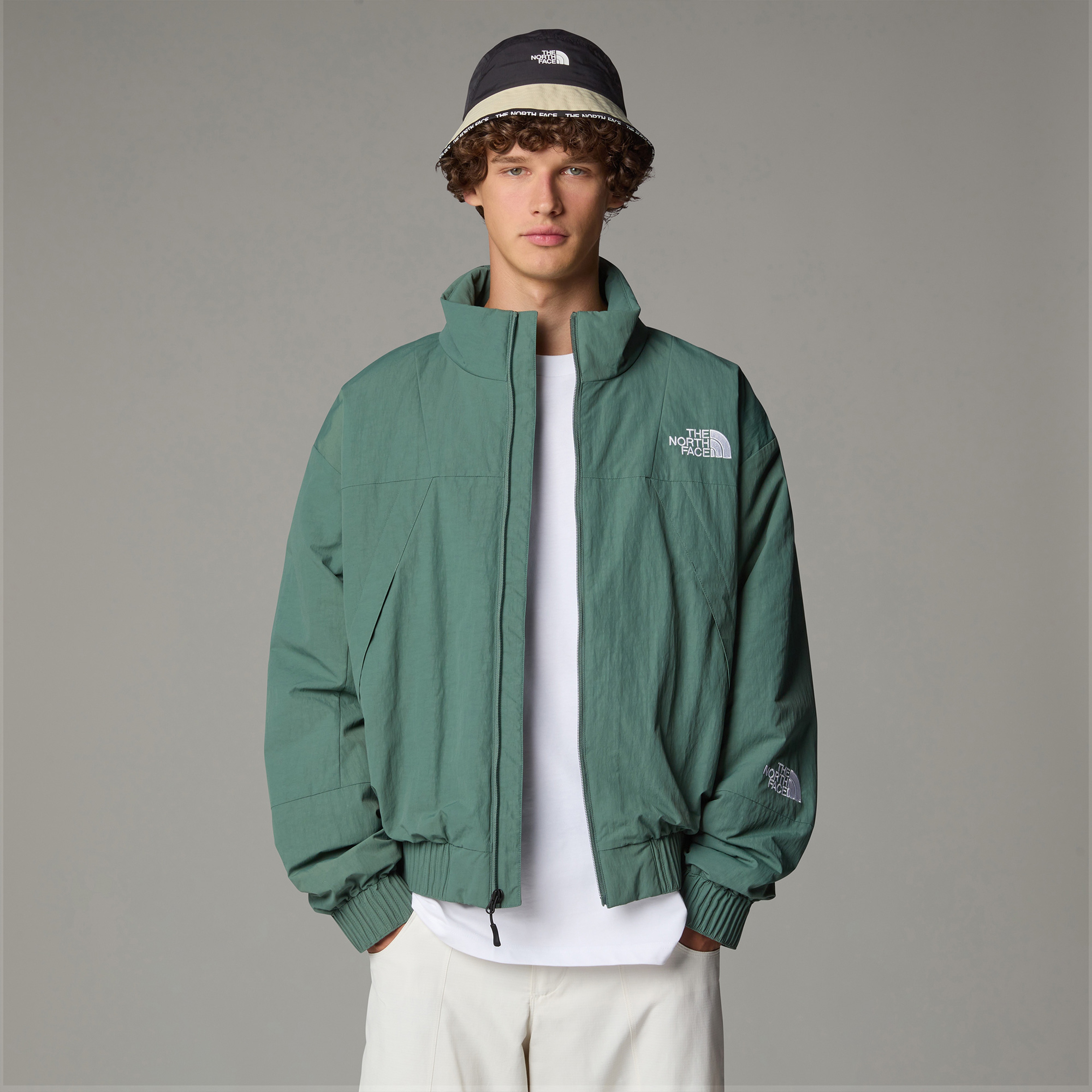 The North Face Insulated Erkek Yeşil Bomber Mont