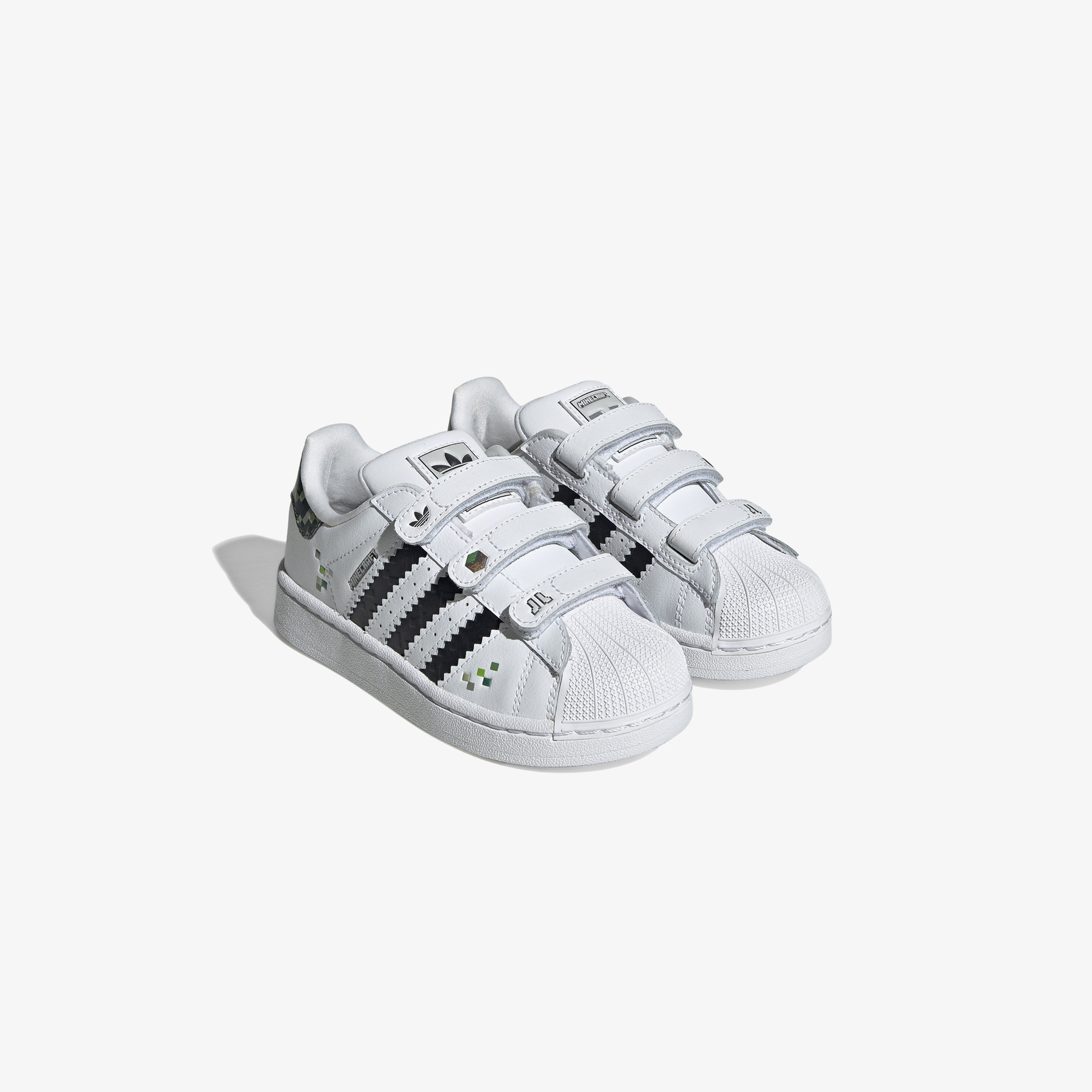 adidas Originals Superstar II X Minecraft Beyaz Çocuk Spor Ayakkabı