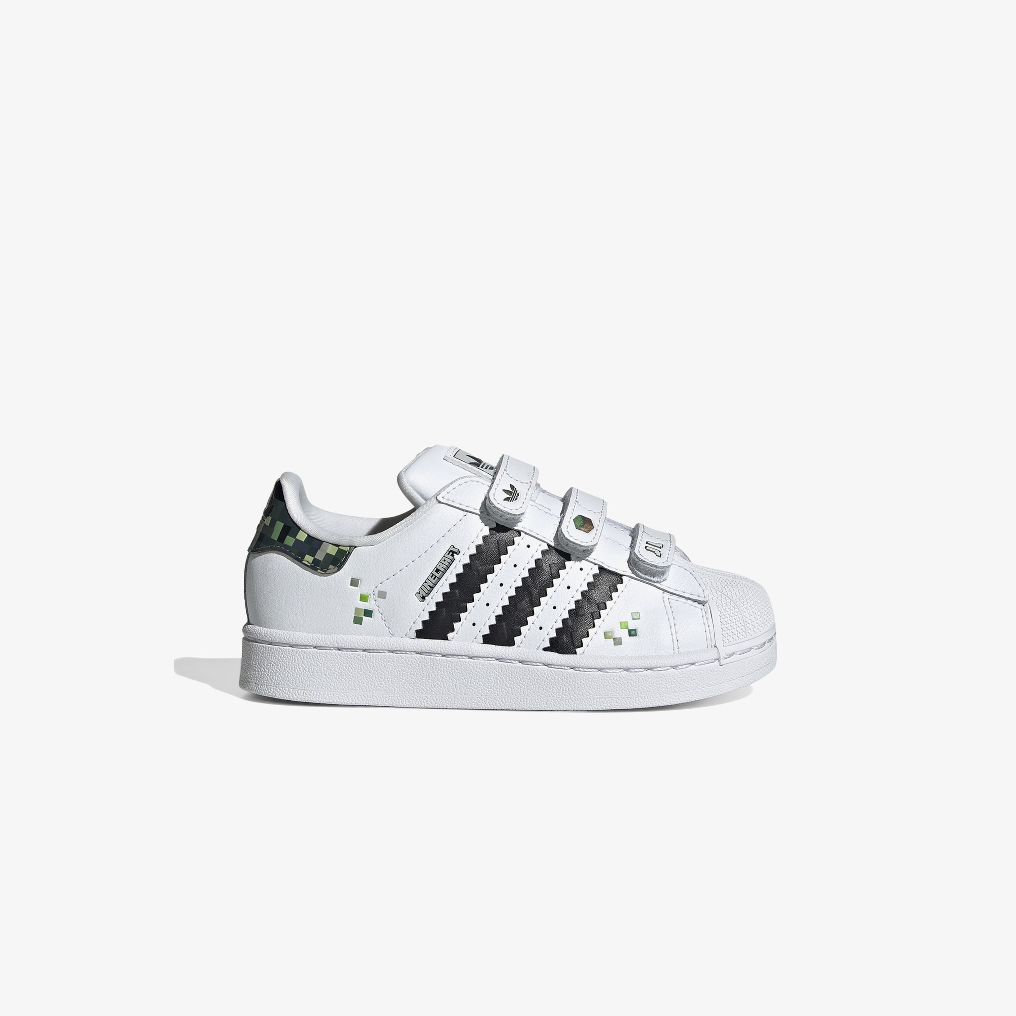 adidas Originals Superstar II X Minecraft Beyaz Çocuk Spor Ayakkabı