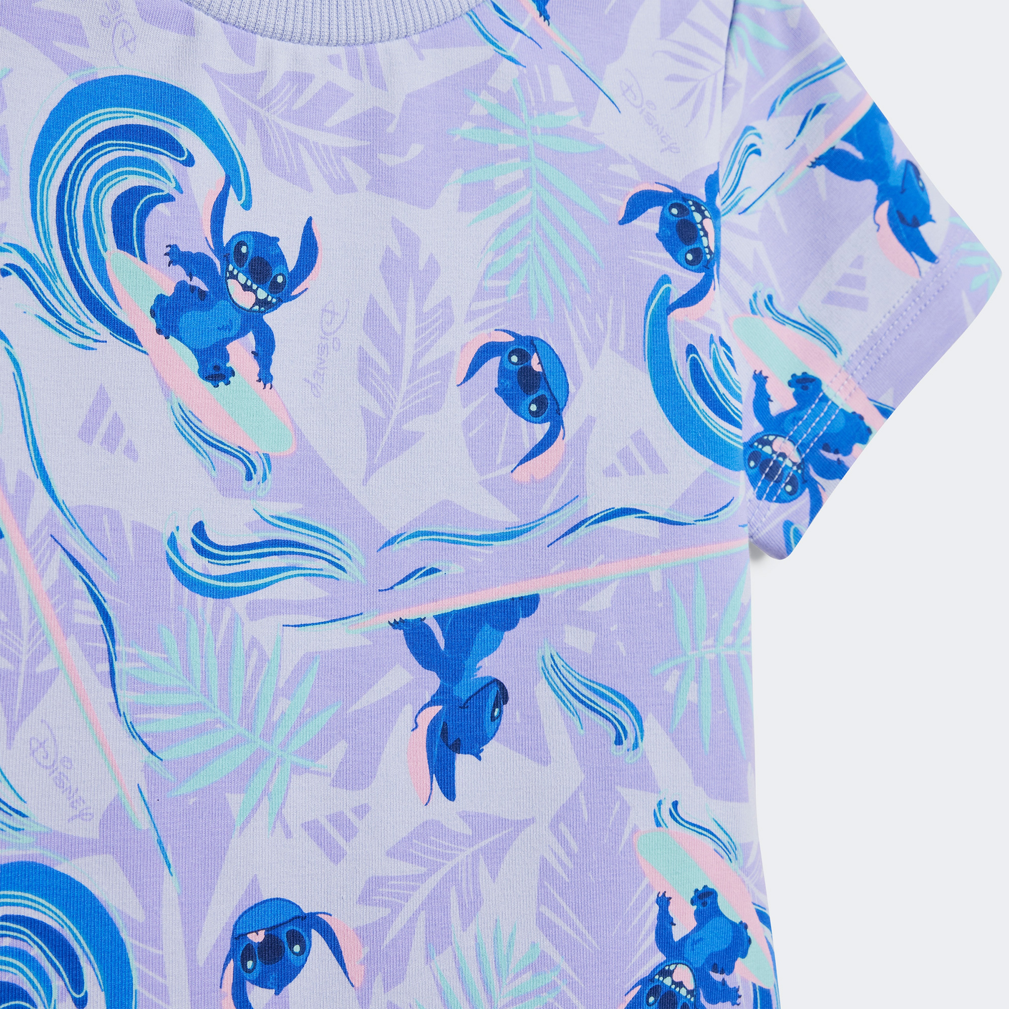 adidas Disney Lilo&Stich Bebek Mor Şort Takımı