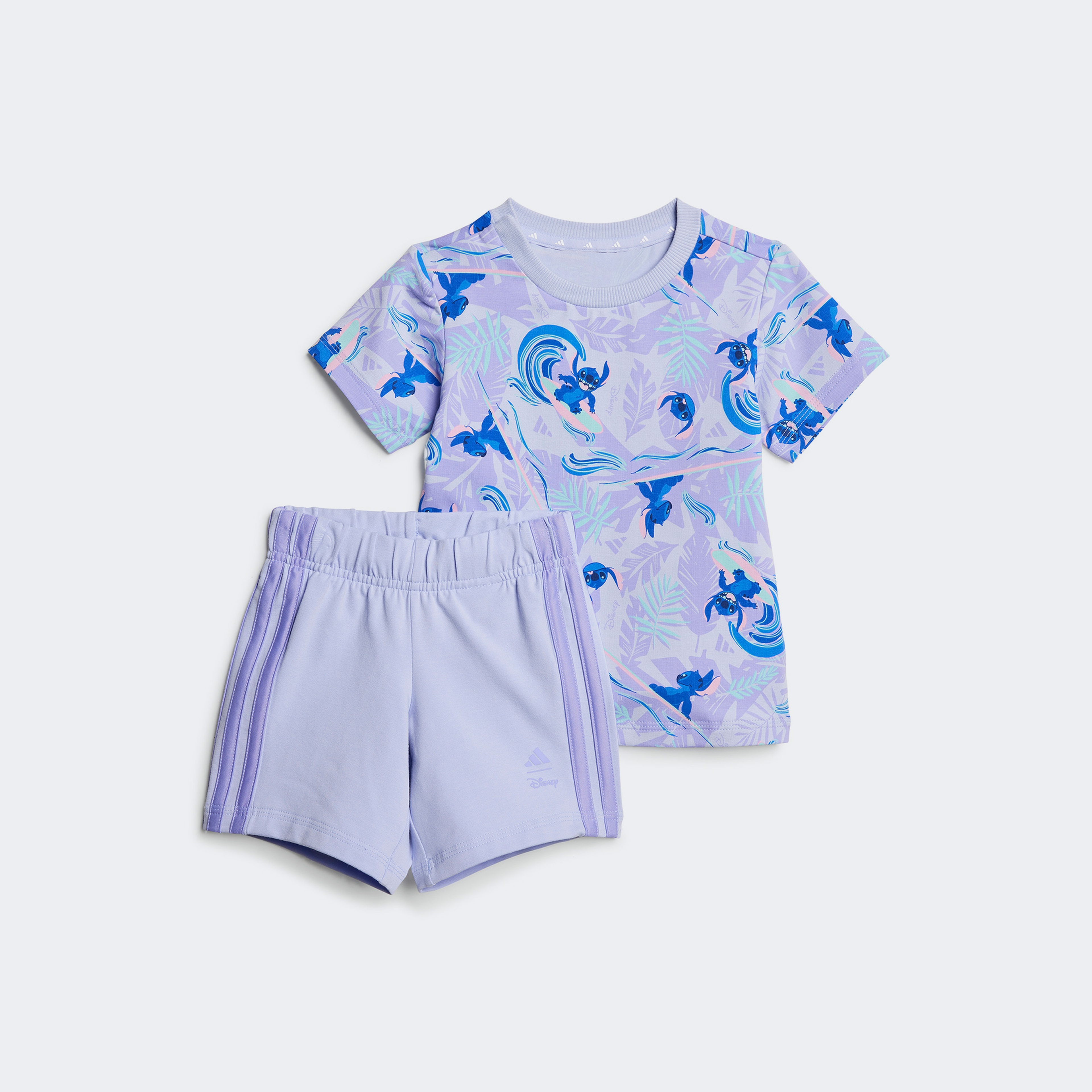 adidas Disney Lilo&Stich Bebek Mor Şort Takımı