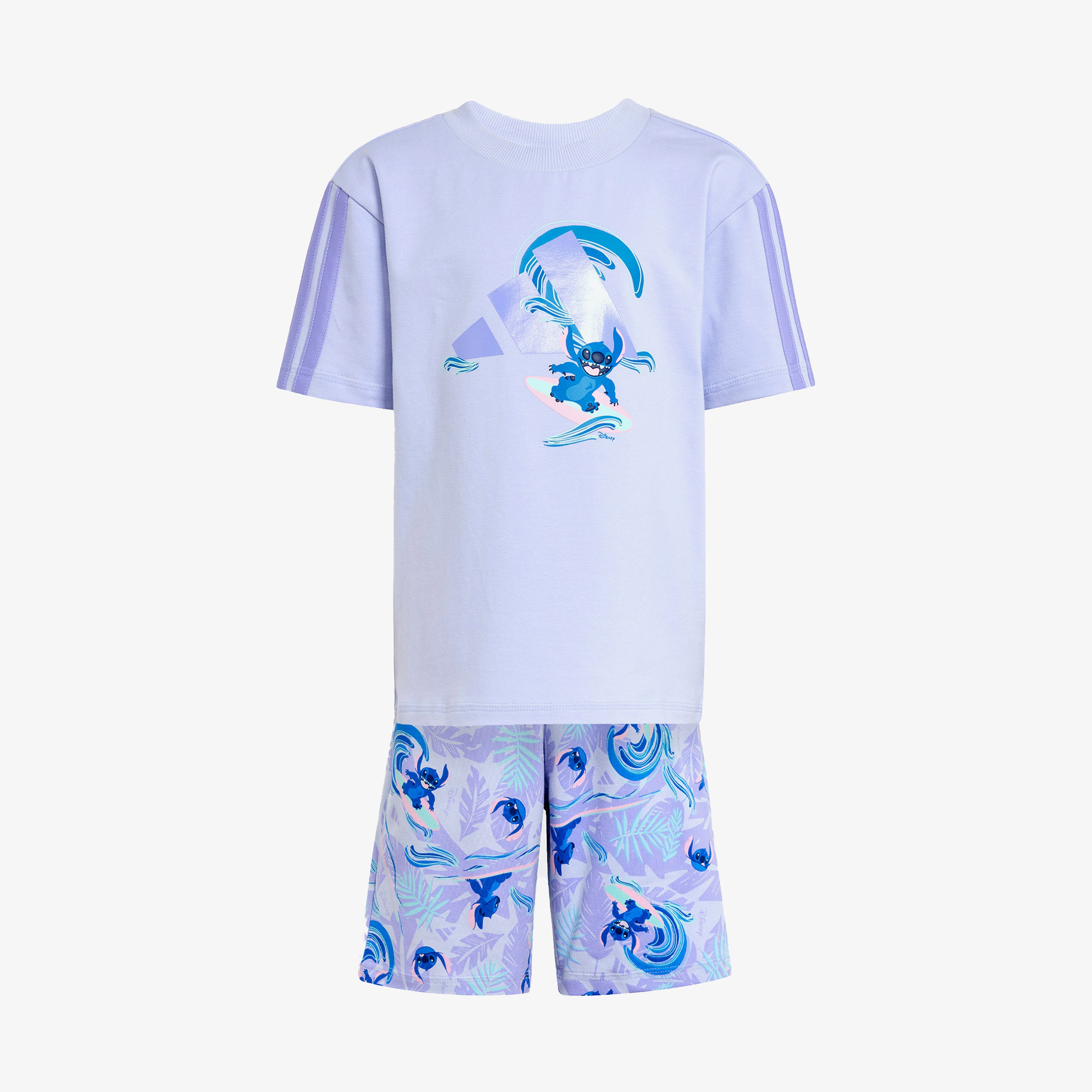 adidas Disney Lilo&Stich Çocuk Mor T-Shirt