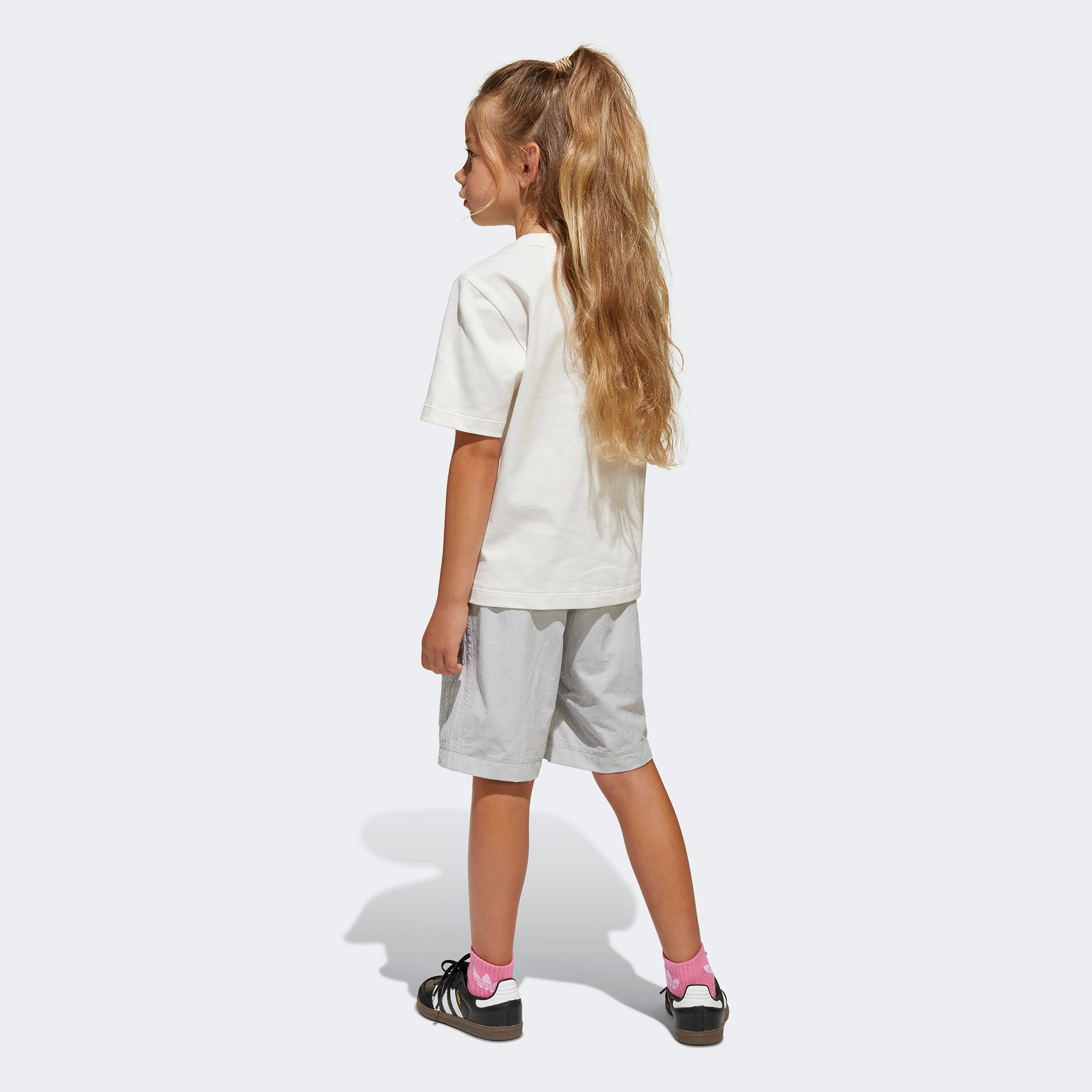 adidas Originals Çocuk Beyaz Şort Takımı