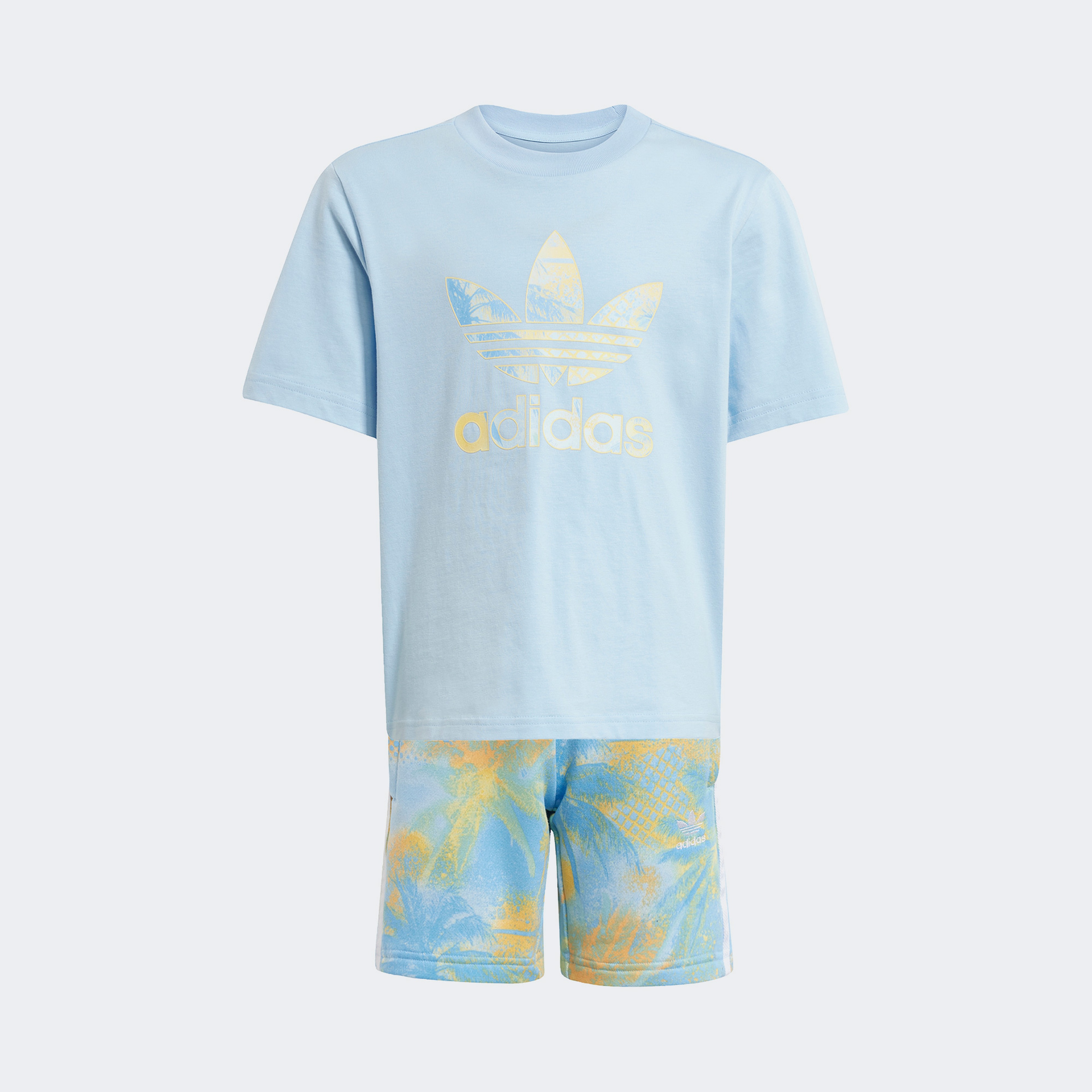 adidas Originals Çocuk Mavi Şort Takım