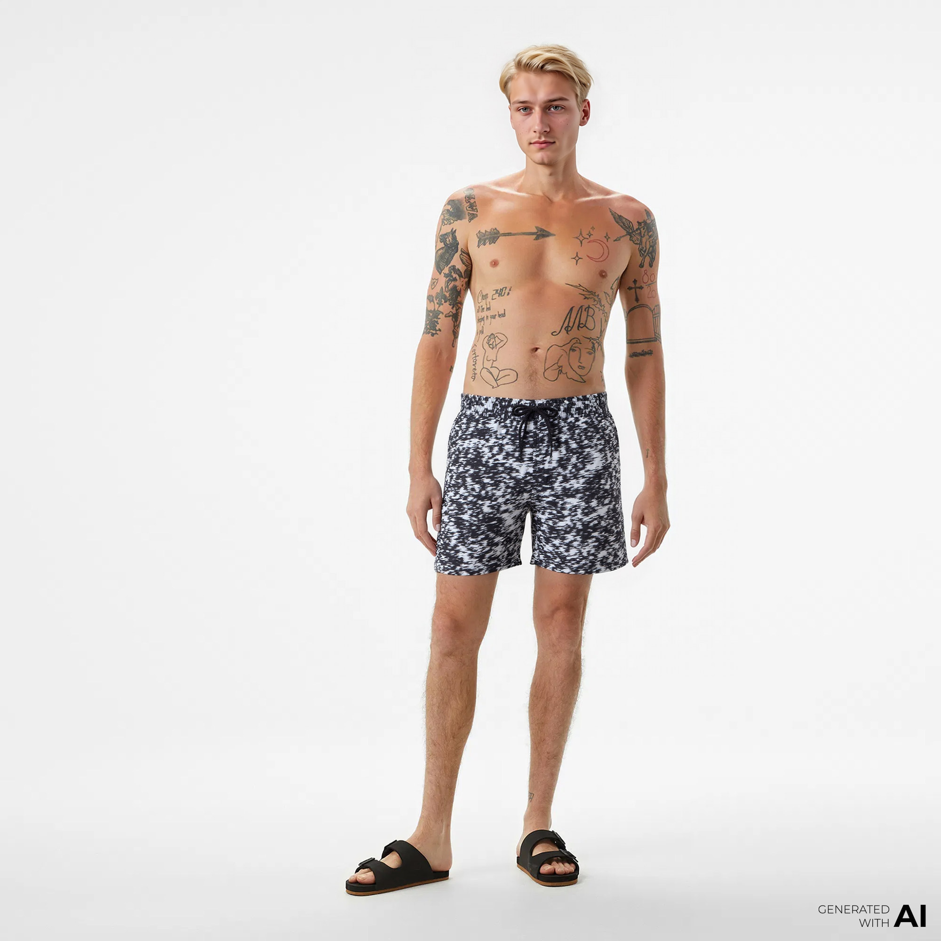 Calvin Klein Medium Drawstring Erkek Gri Mayo