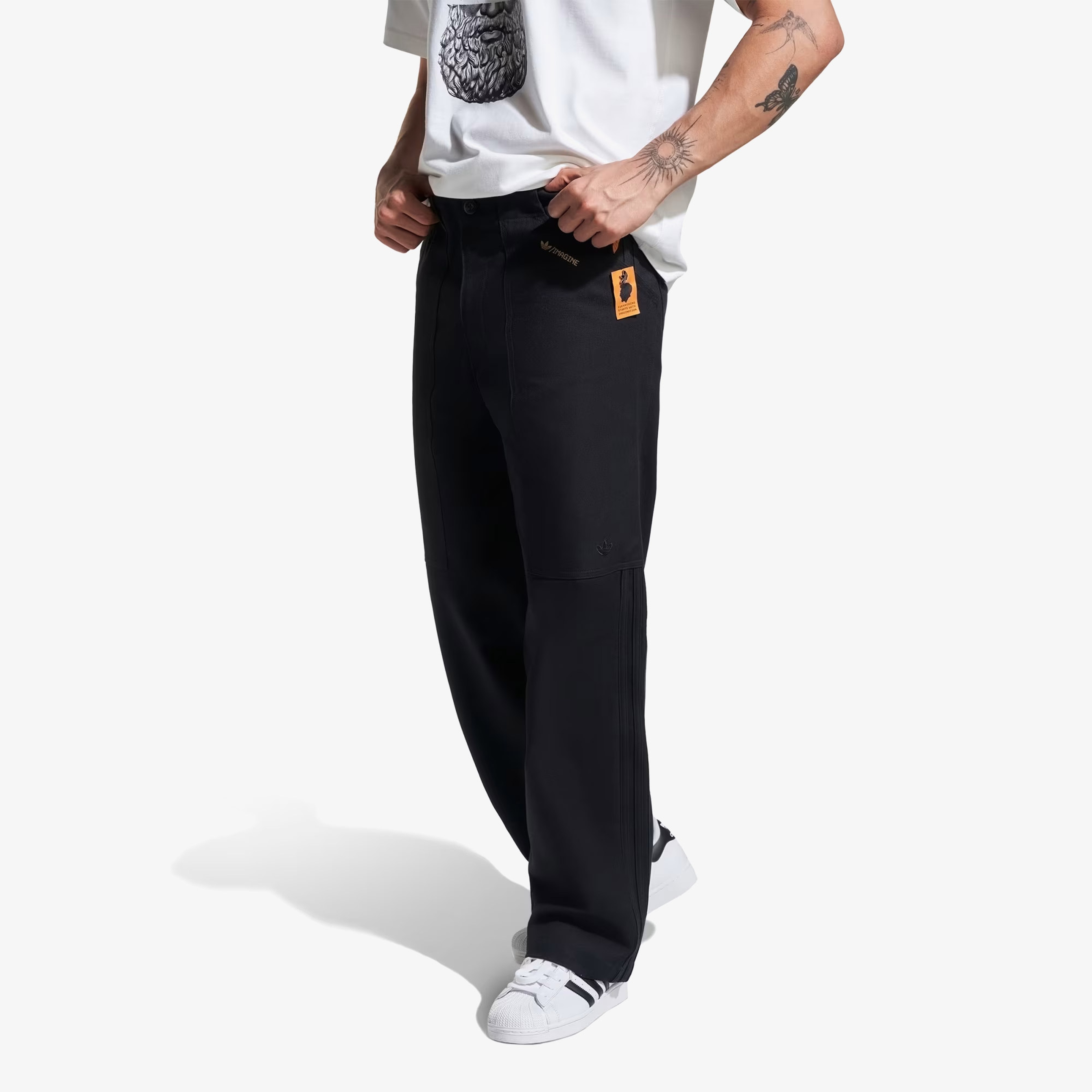 adidas Emre Yusufi Erkek Siyah Pantolon