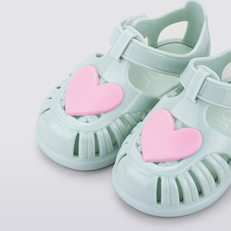 Igor Tobby Gloss Love Bebek Yeşil Sandalet