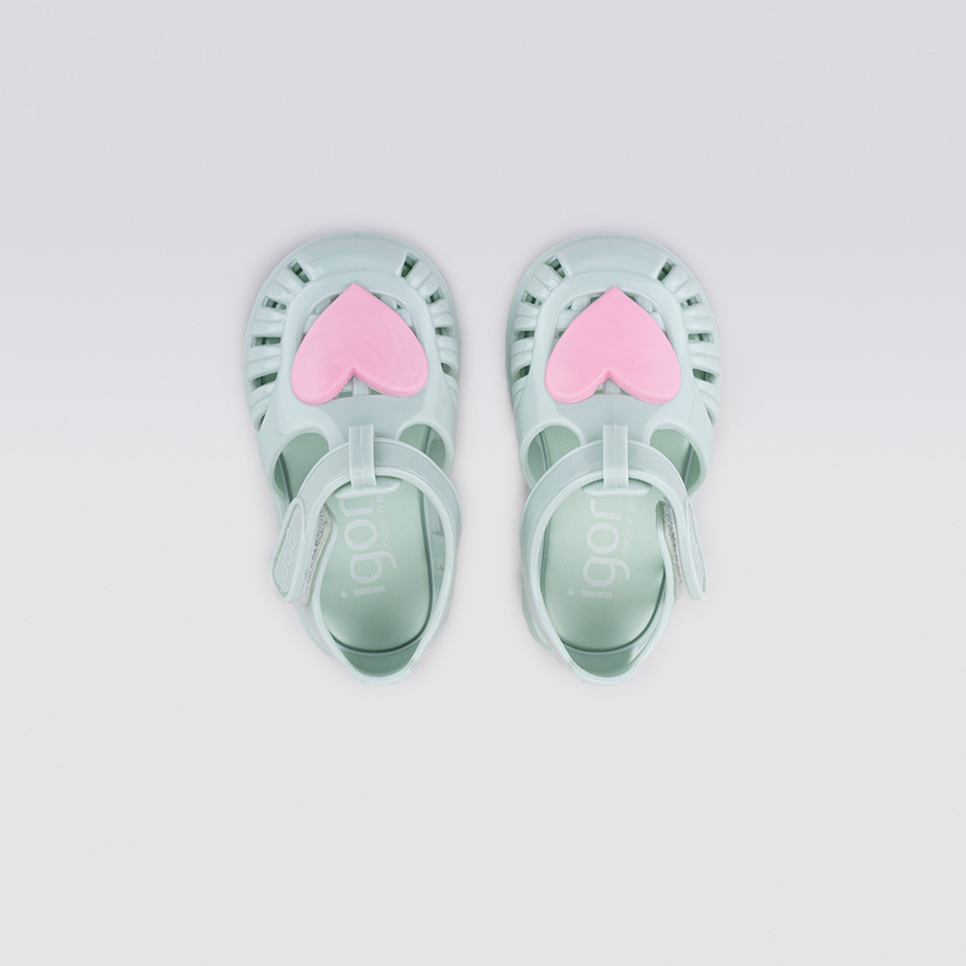 Igor Tobby Gloss Love Bebek Yeşil Sandalet