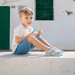 Igor Tobby Gloss Love Bebek Yeşil Sandalet