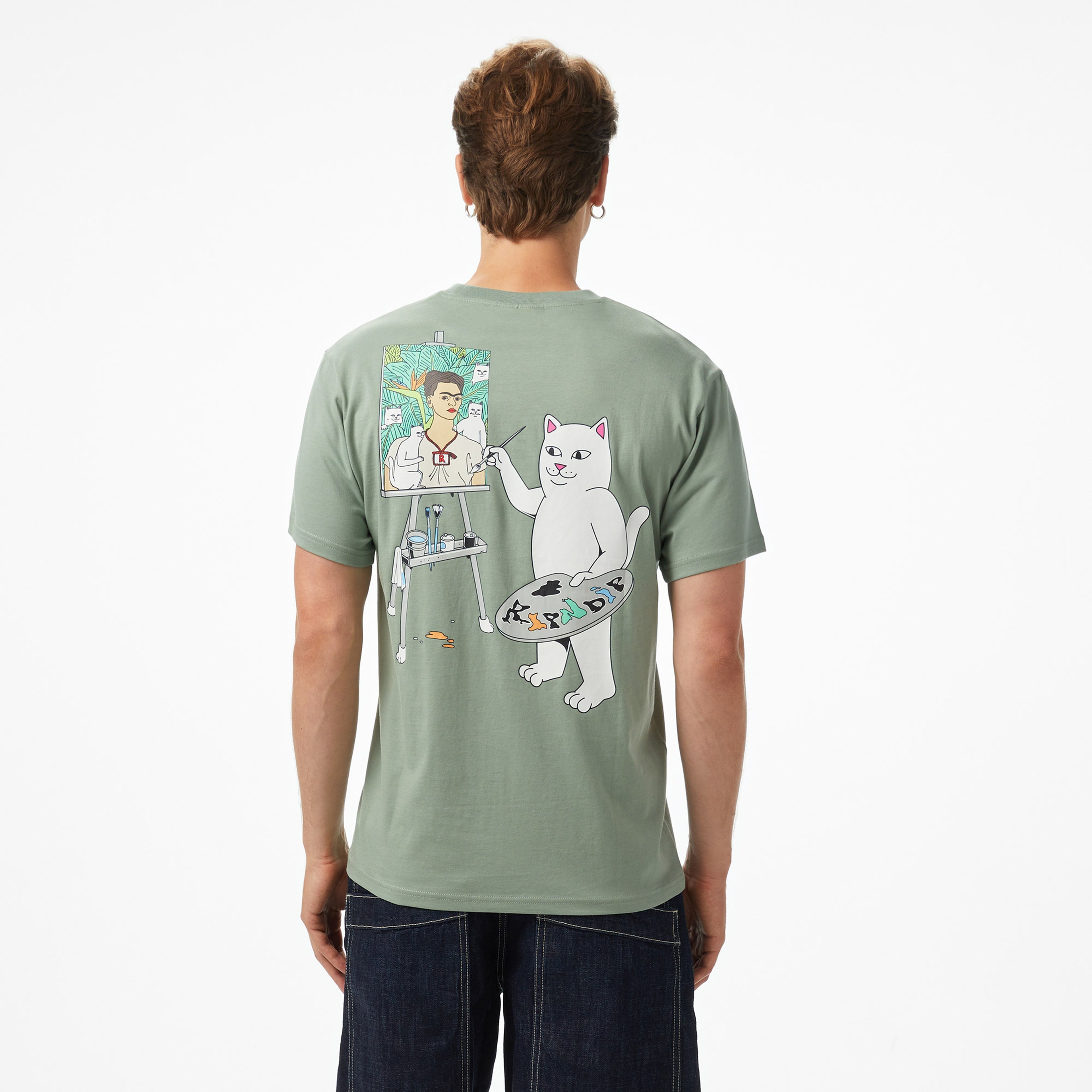 Ripndip Art Club Erkek Yeşil T-Shirt