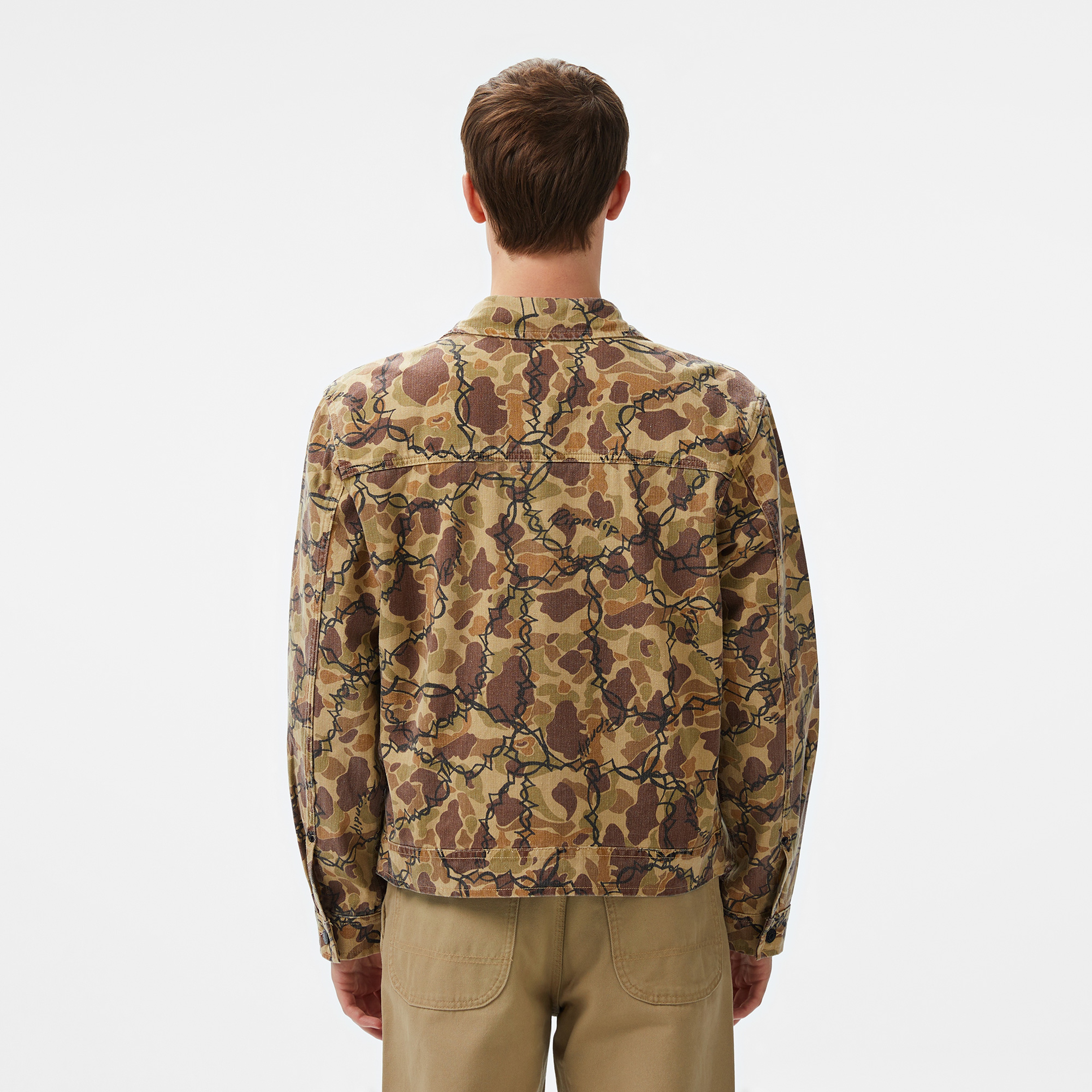 Ripndip Wired Button Up Erkek Kahverengi Ceket