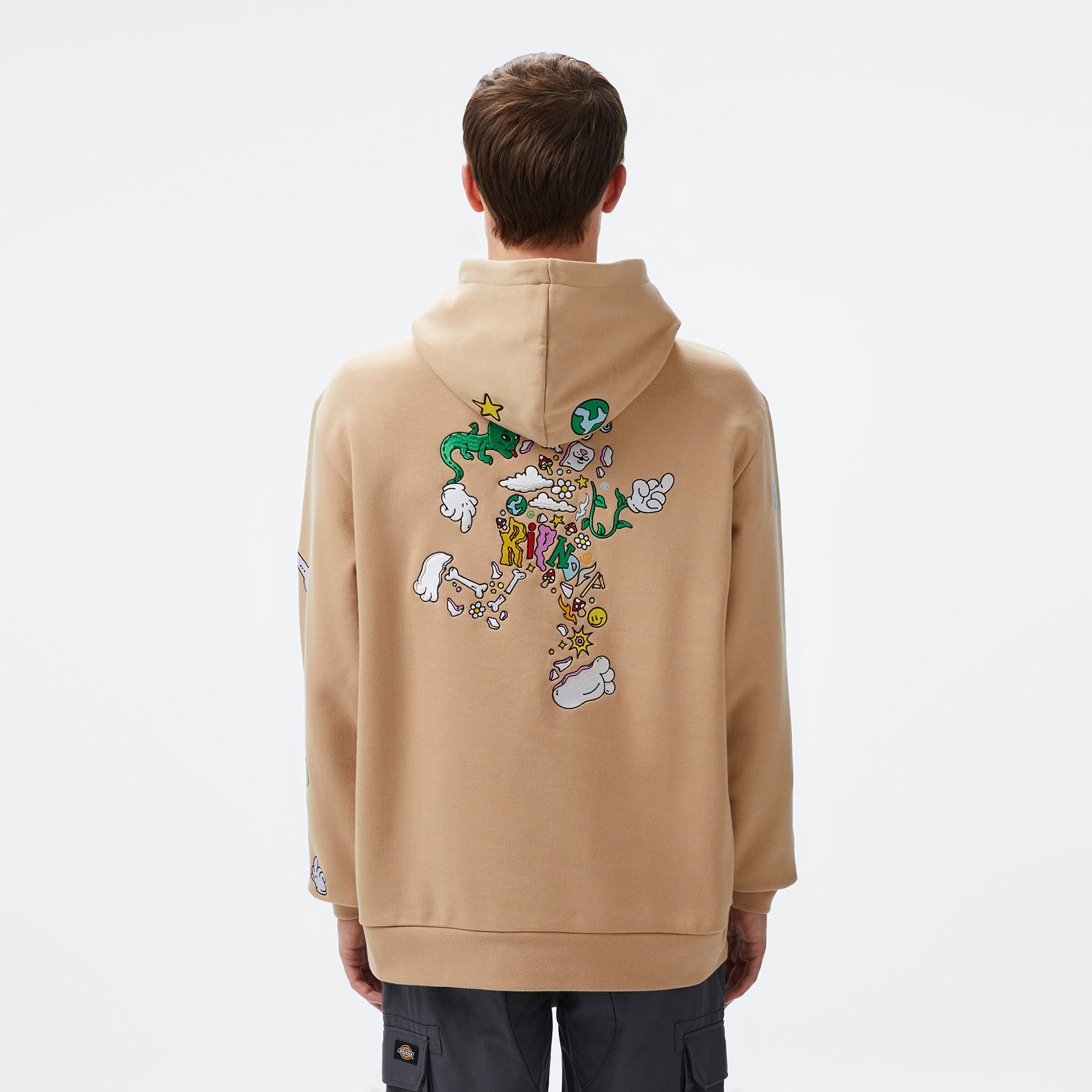 Ripndip Broken Down Erkek Kahverengi Hoodie