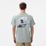 Ripndip Great Wave Erkek Gri T-Shirt