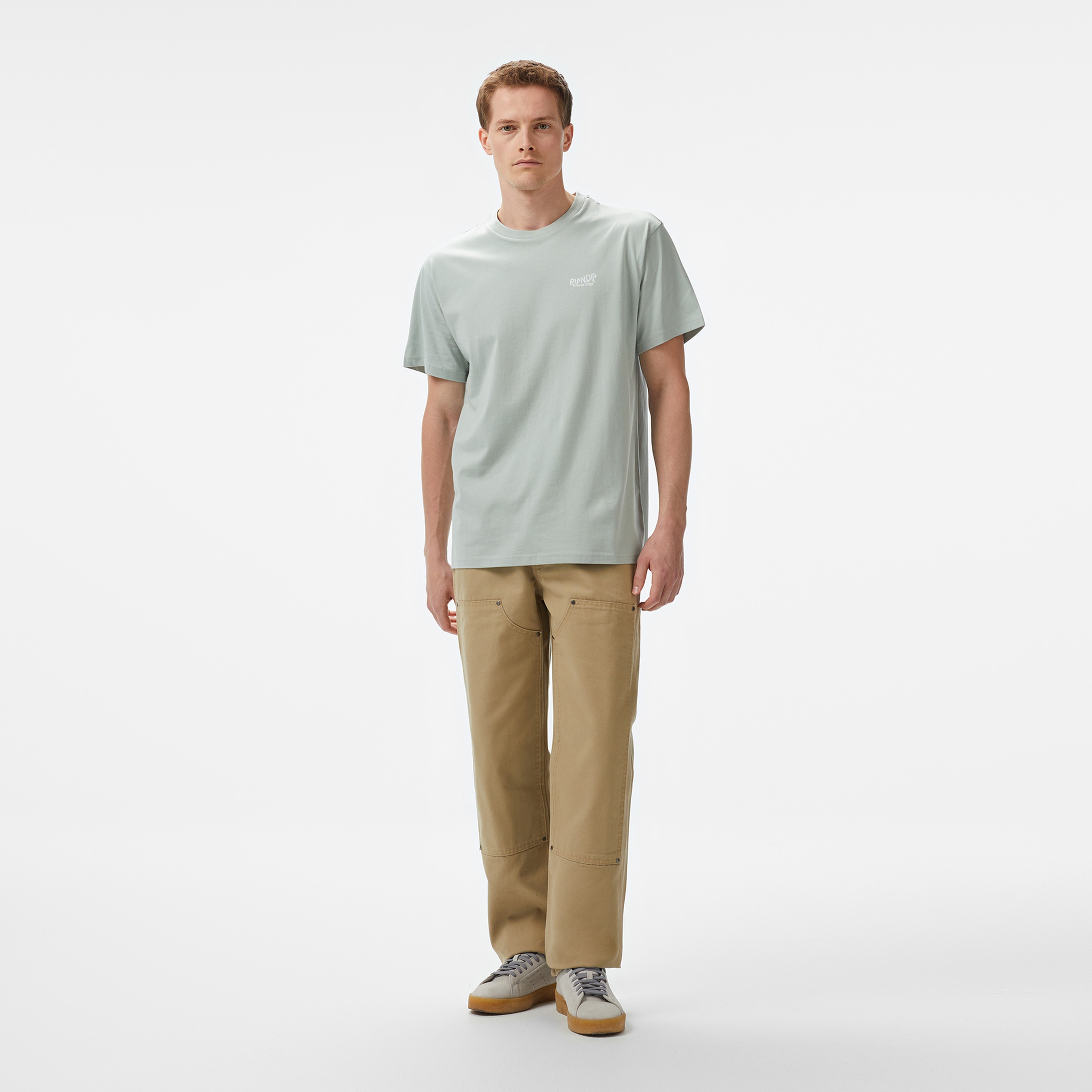 Ripndip Great Wave Erkek Gri T-Shirt