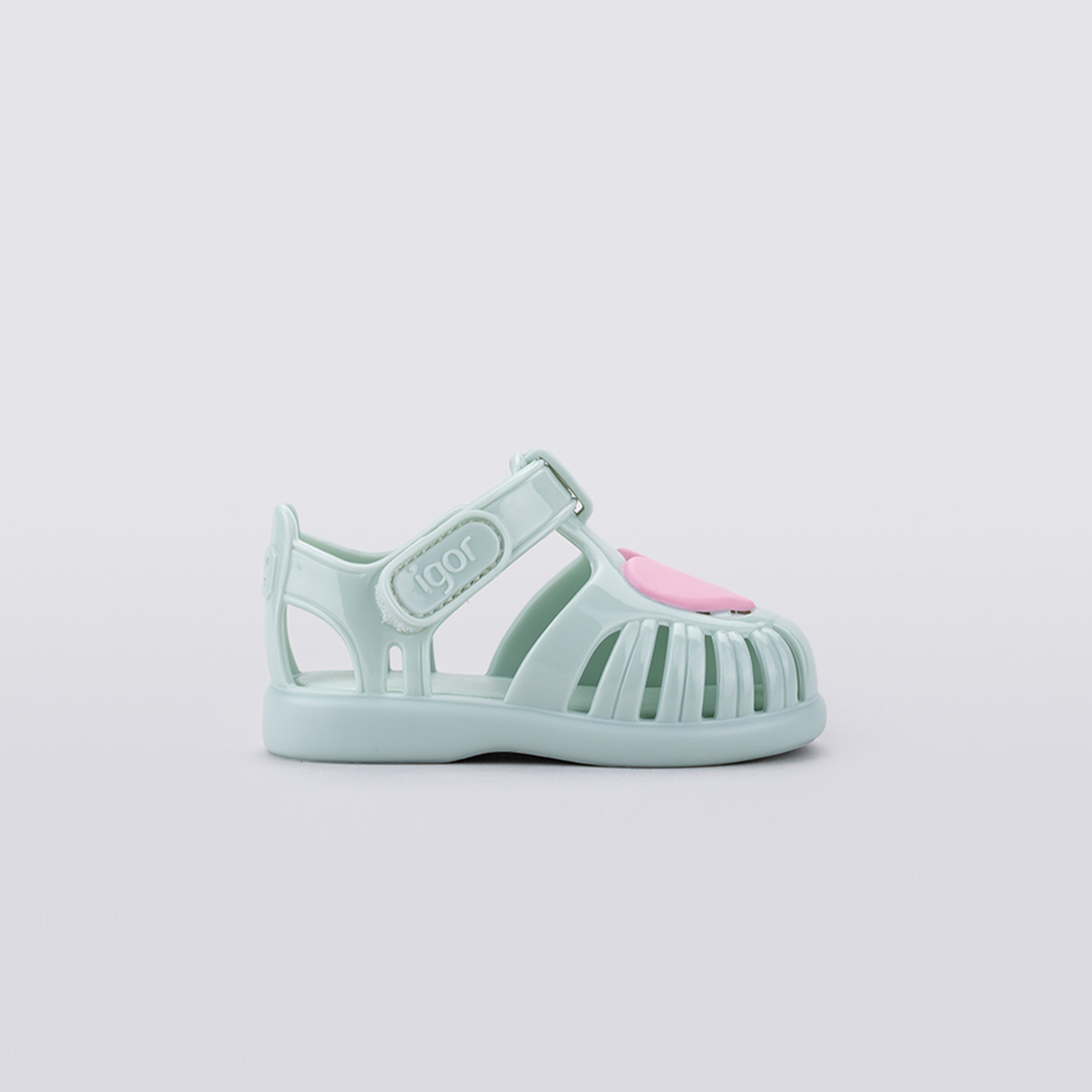 Igor Tobby Gloss Love Bebek Yeşil Sandalet