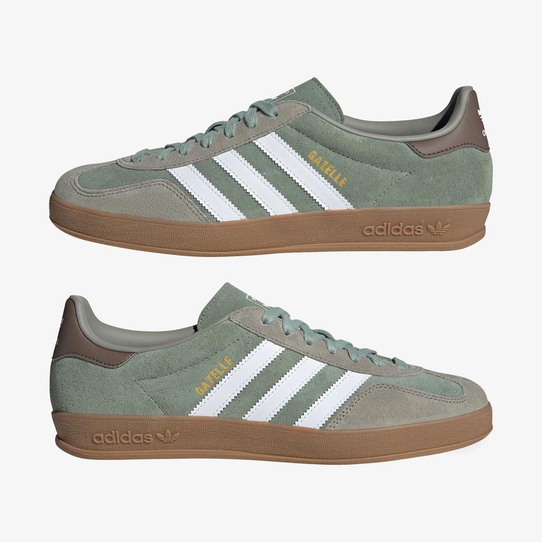adidas Gazelle Indoor Unisex Yeşil Spor Ayakkabı