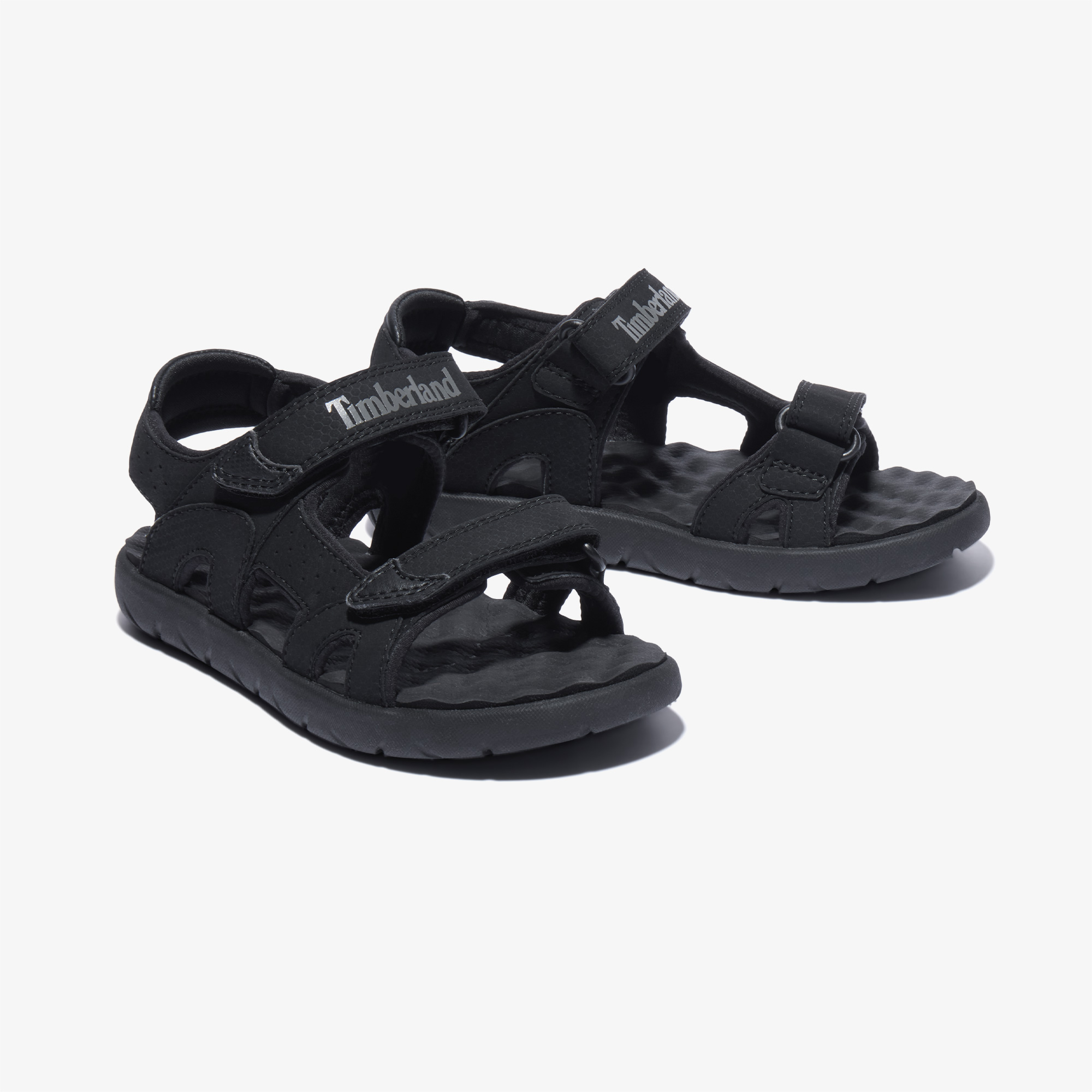 Timberland Perkins Low Arkadan Bantlı Çocuk Siyah Sandalet