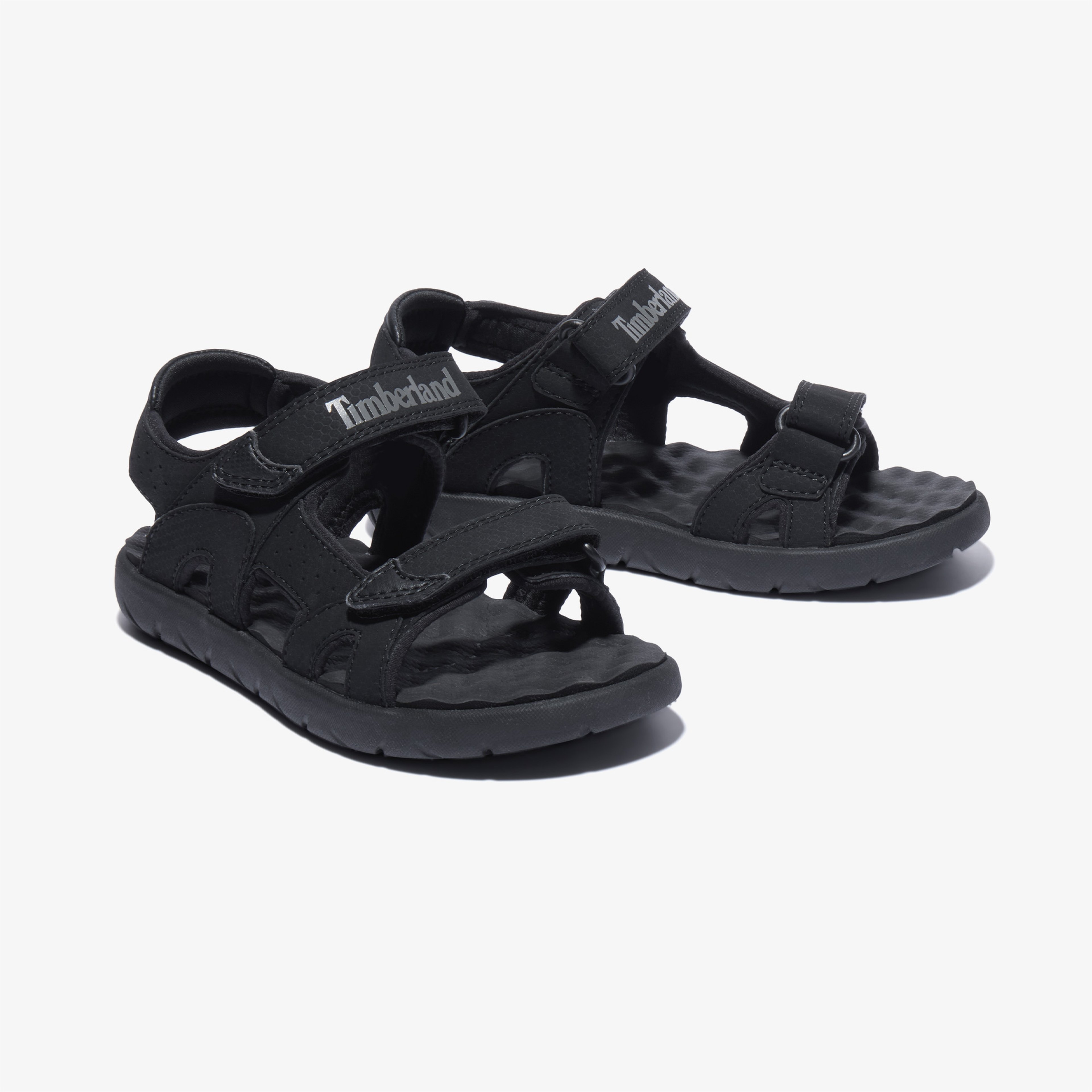 Timberland Perkins Low Arkadan Bantlı Çocuk Siyah Sandalet
