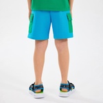 Skechers Lw Fleece Çocuk Mavi Şort