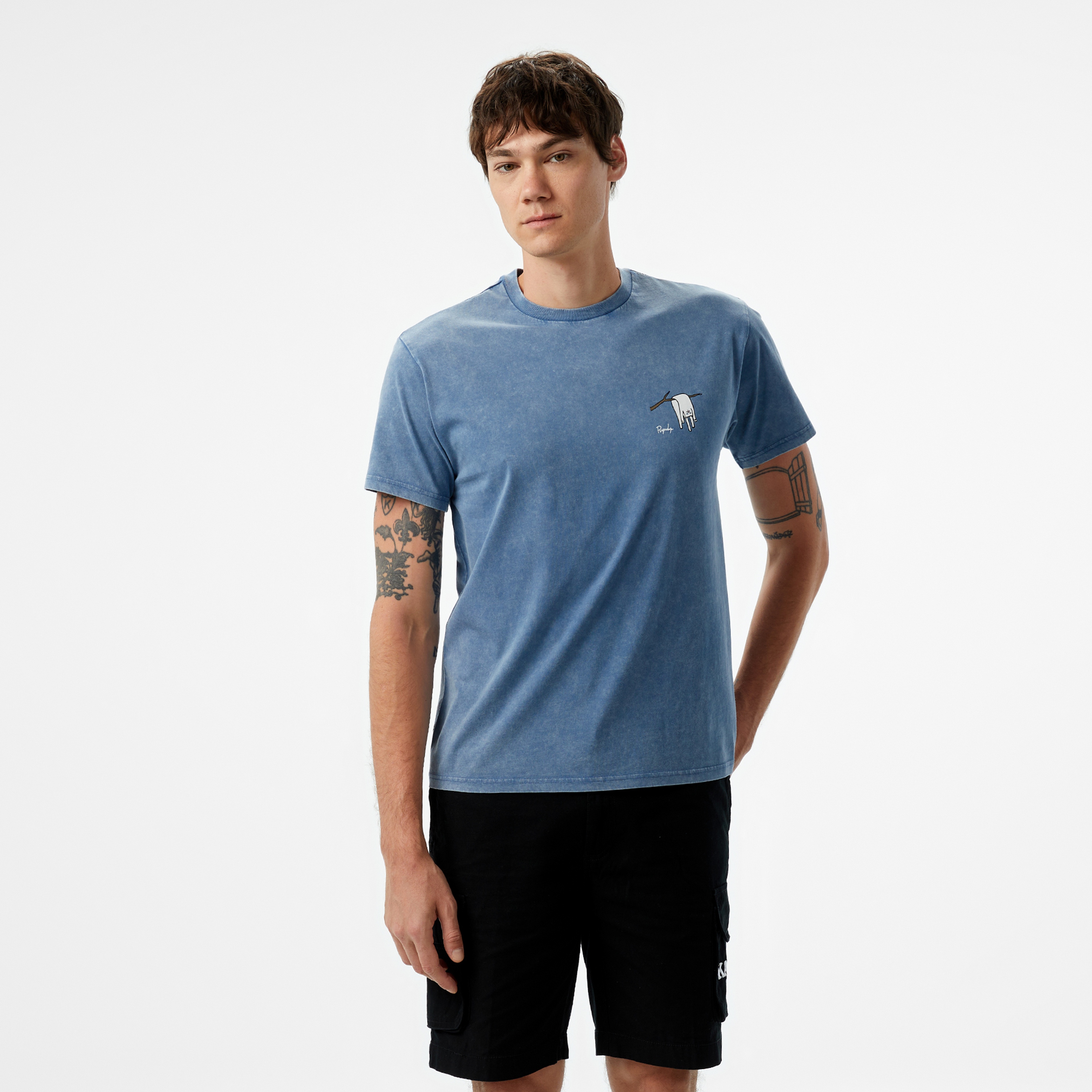 Ripndip Nermali Erkek Mavi T-Shirt