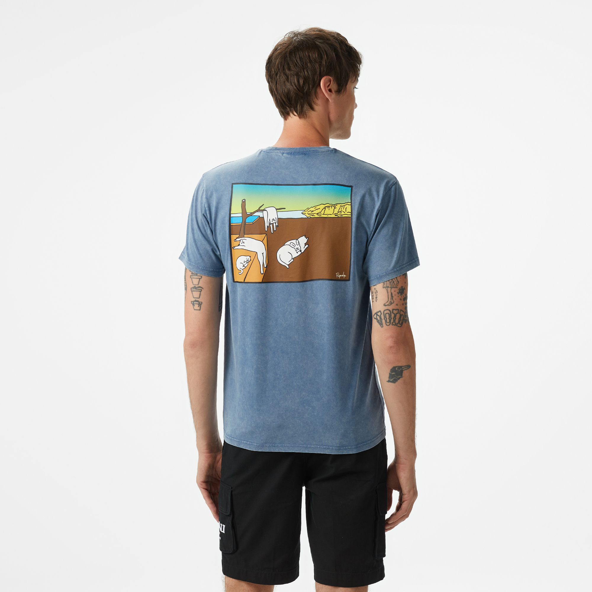 Ripndip Nermali Erkek Mavi T-Shirt