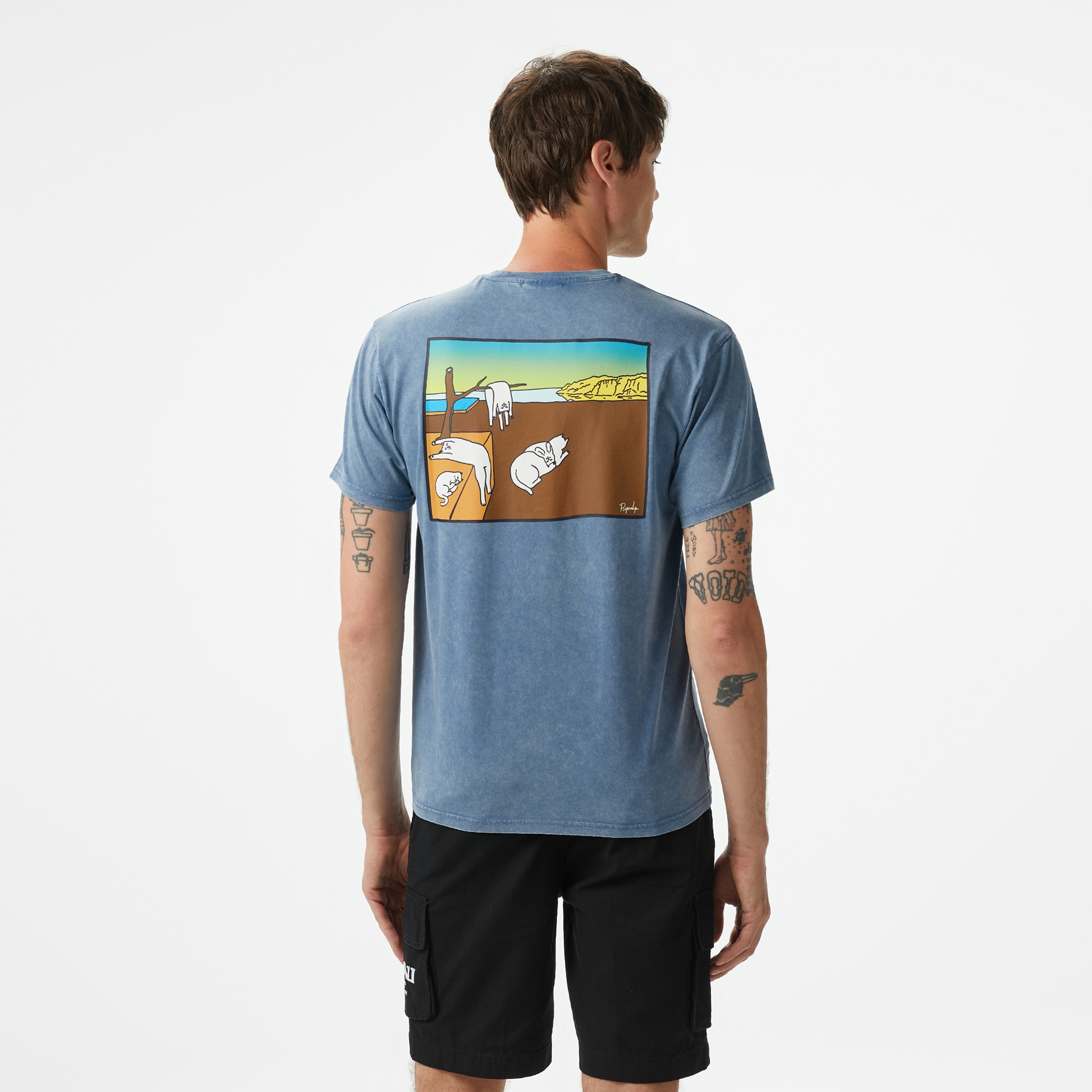 Ripndip Nermali Erkek Mavi T-Shirt