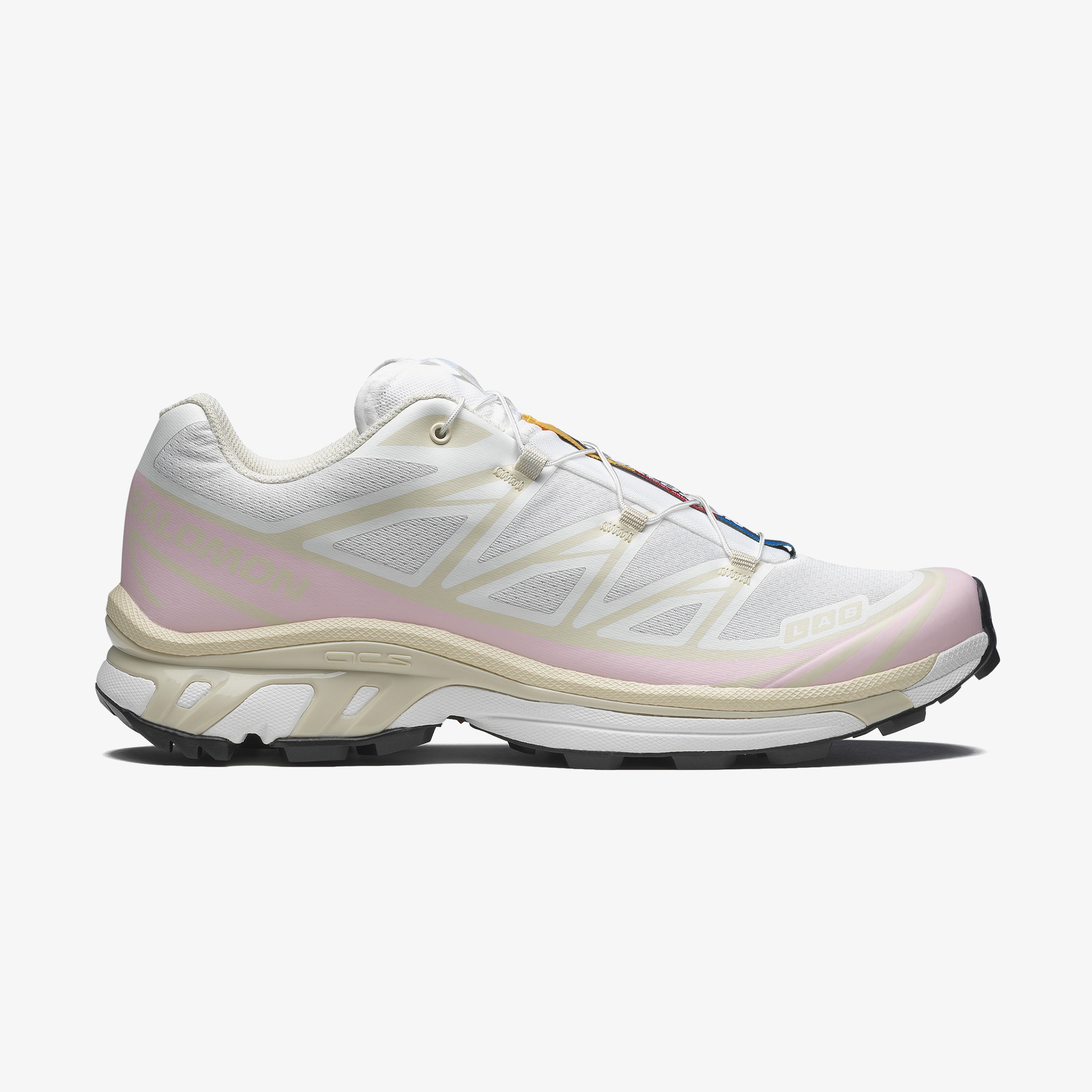 Salomon XT-6 Kadın Beyaz/Gold/Pembe Spor Ayakkabı