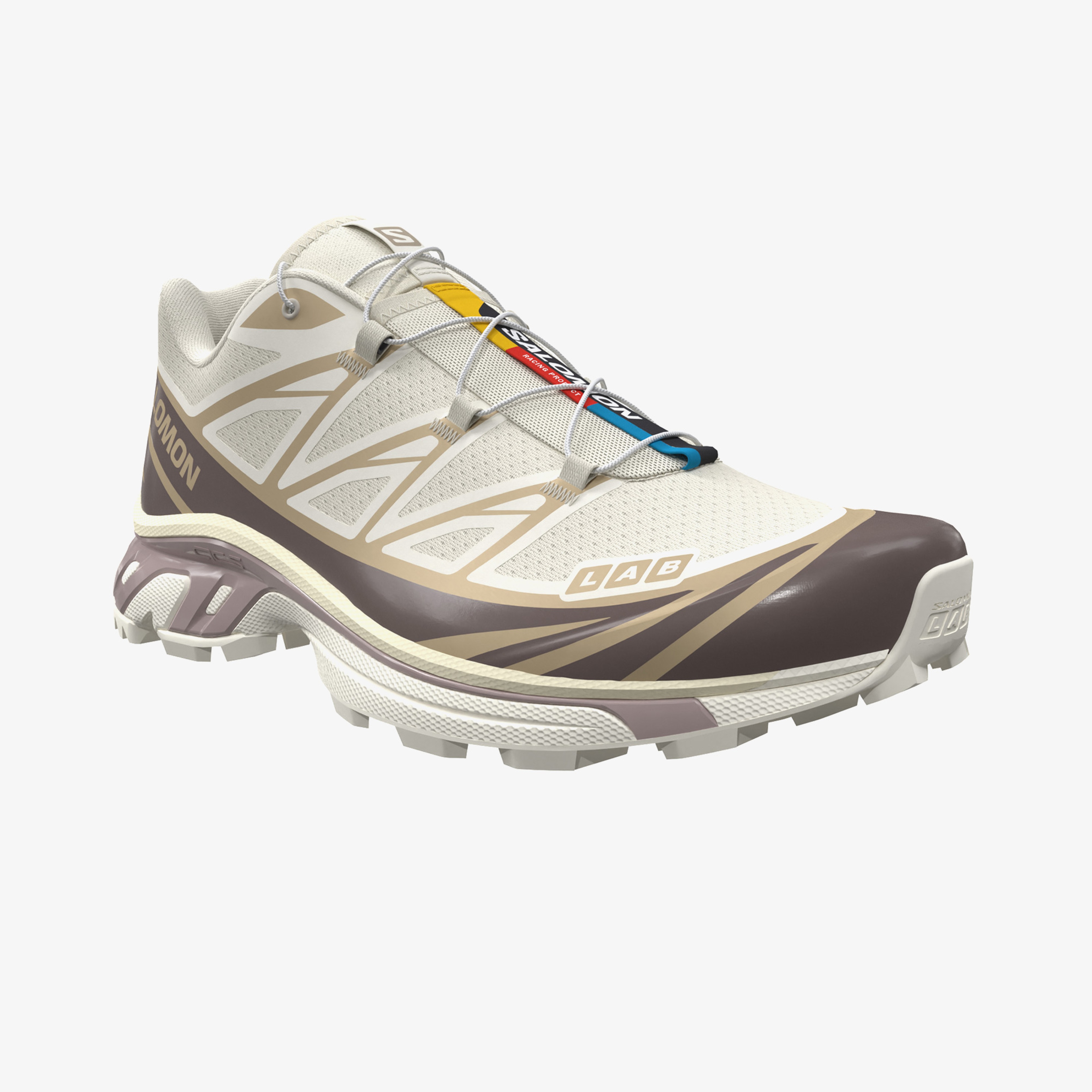 Salomon XT-6 Unisex Krem/Gold Spor Ayakkabı