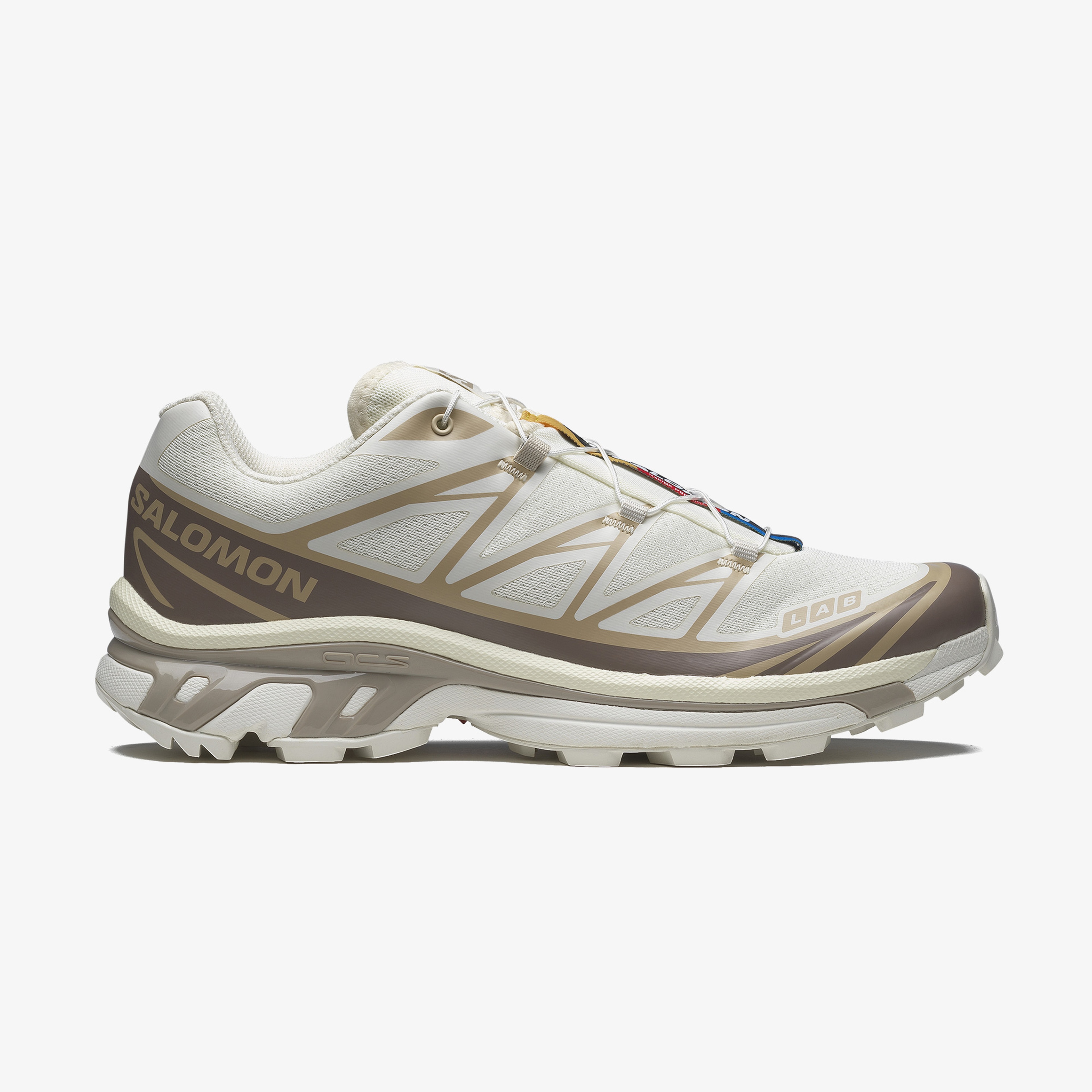 Salomon XT-6 Unisex Krem/Gold Spor Ayakkabı